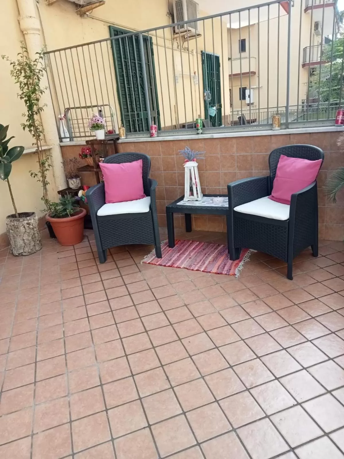 Balcony/Terrace in La Terrazza di Monica & Teresa