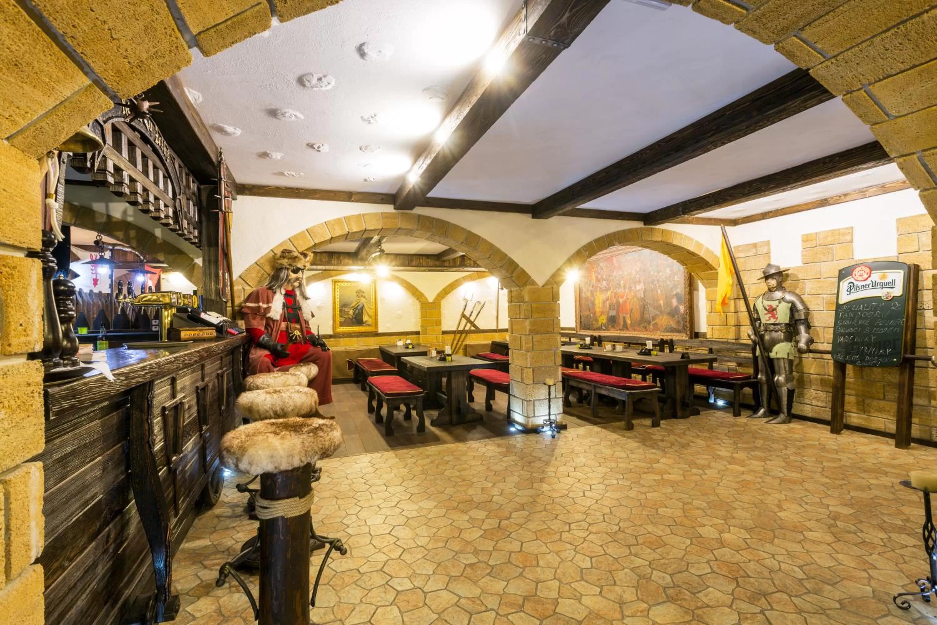 Restaurant/places to eat in Zámek Lužec Spa & Wellness Resort