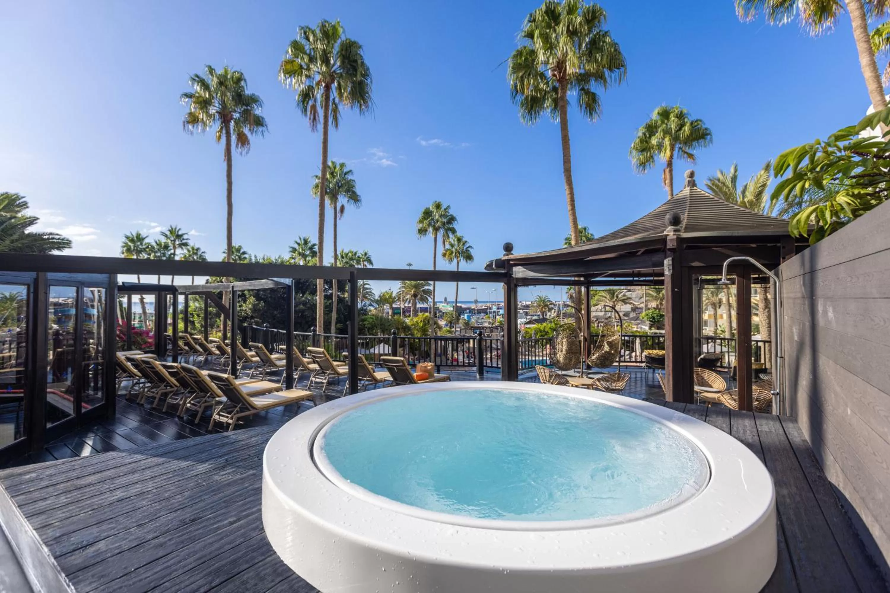 Solarium in Corallium Dunamar by Lopesan Hotels - Adults Only