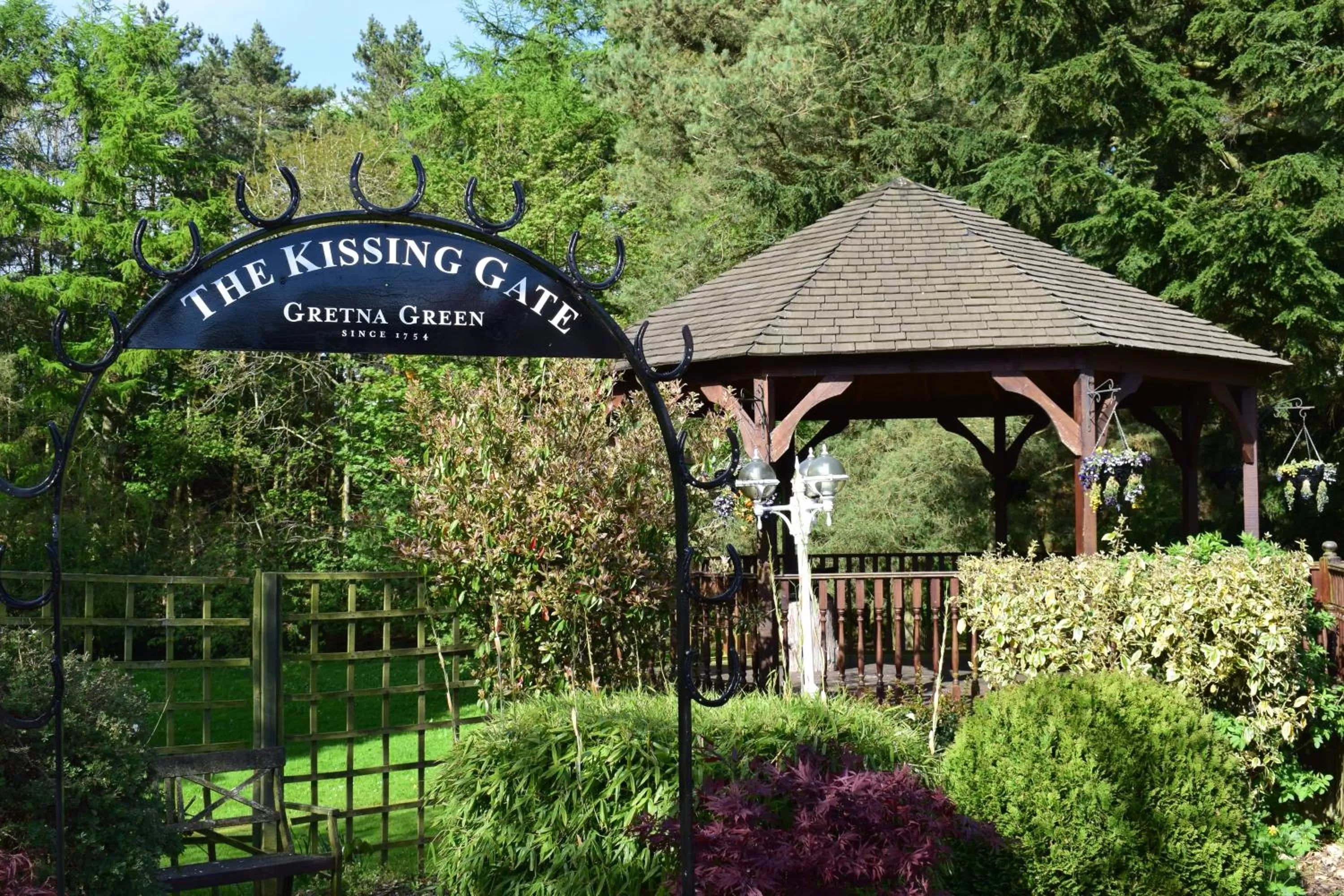 Garden in Gretna Hall Hotel
