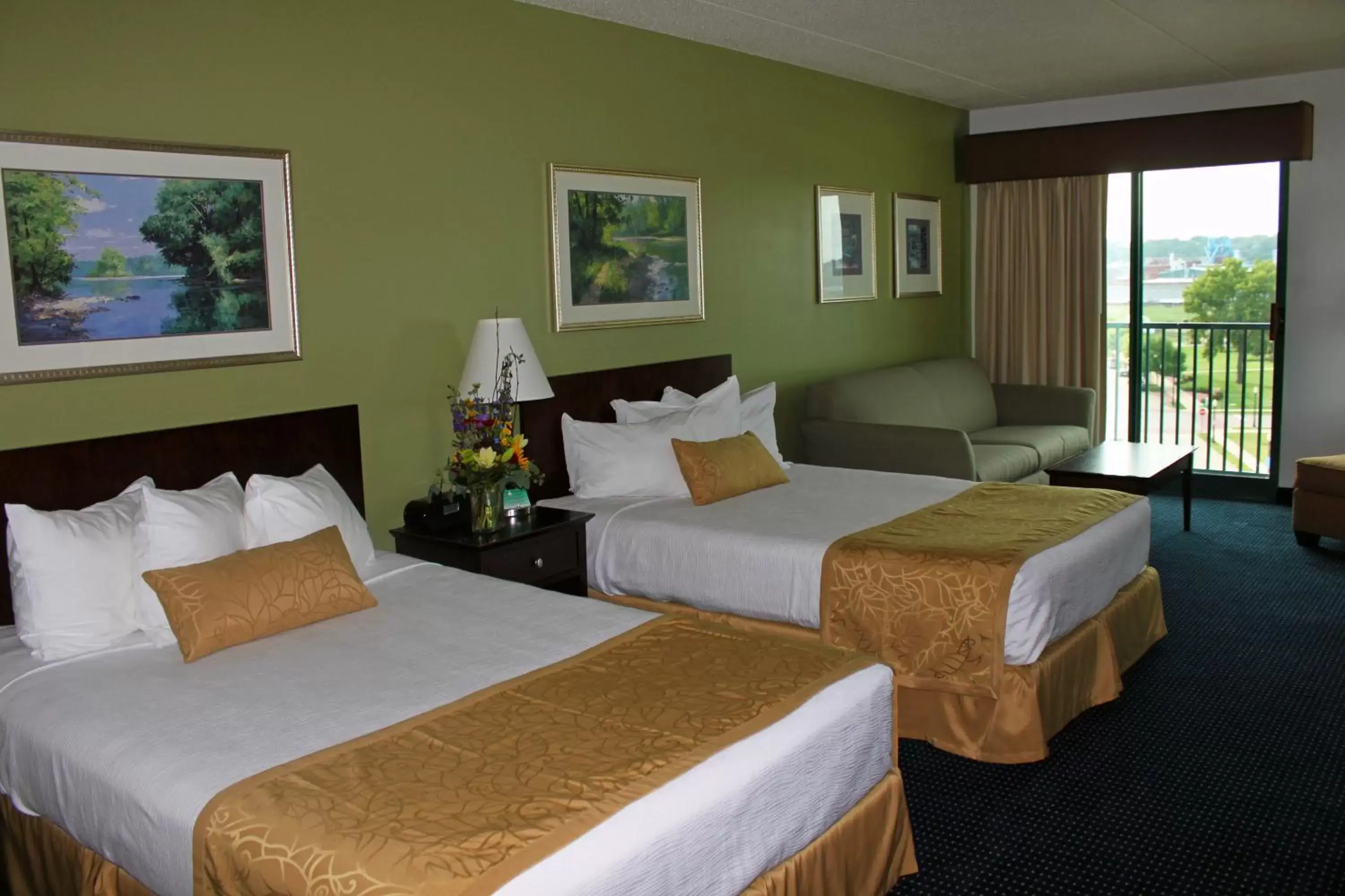 Bed in Grand Harbor Resort