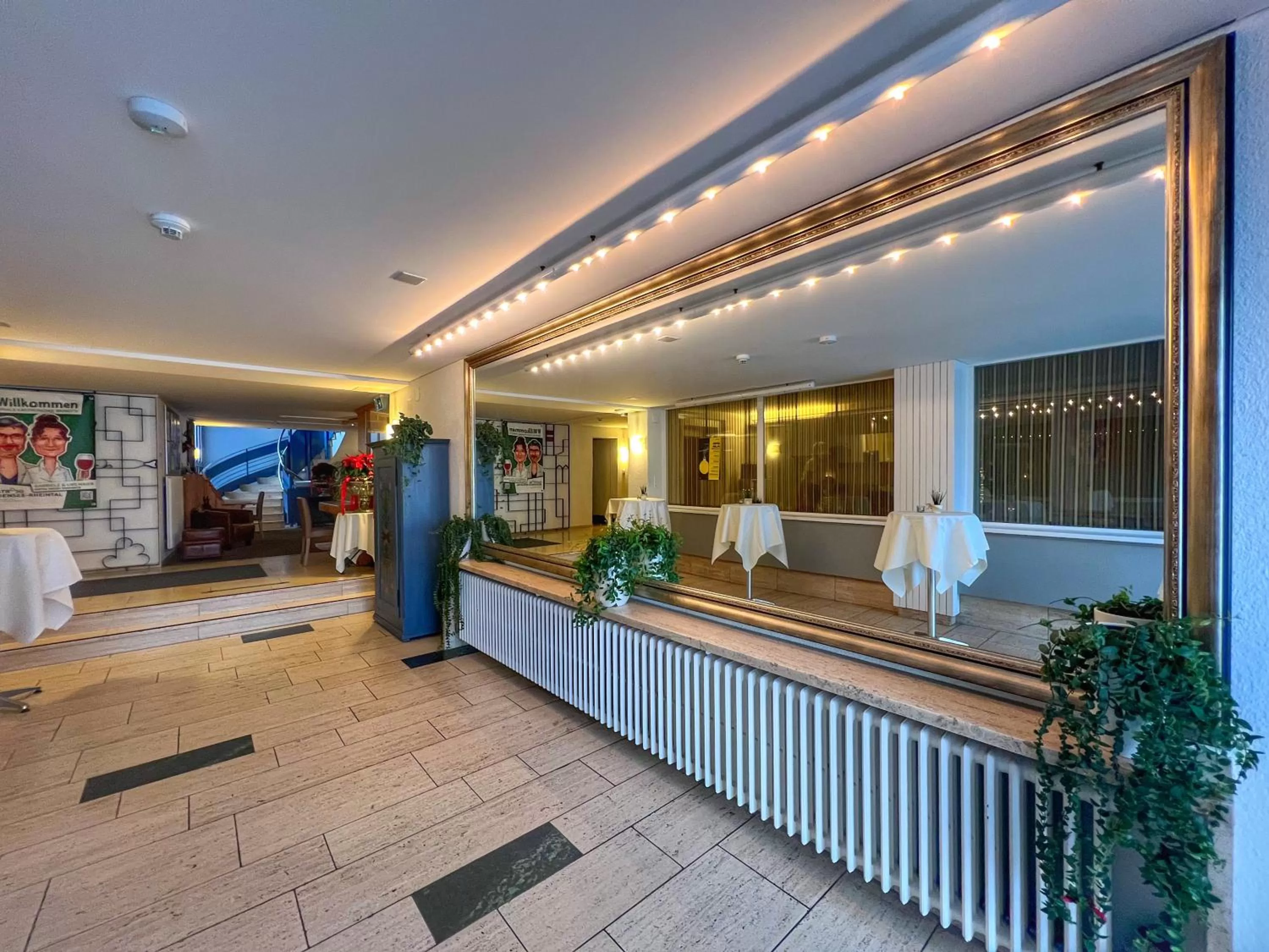 Lobby or reception in Hotel Hecht