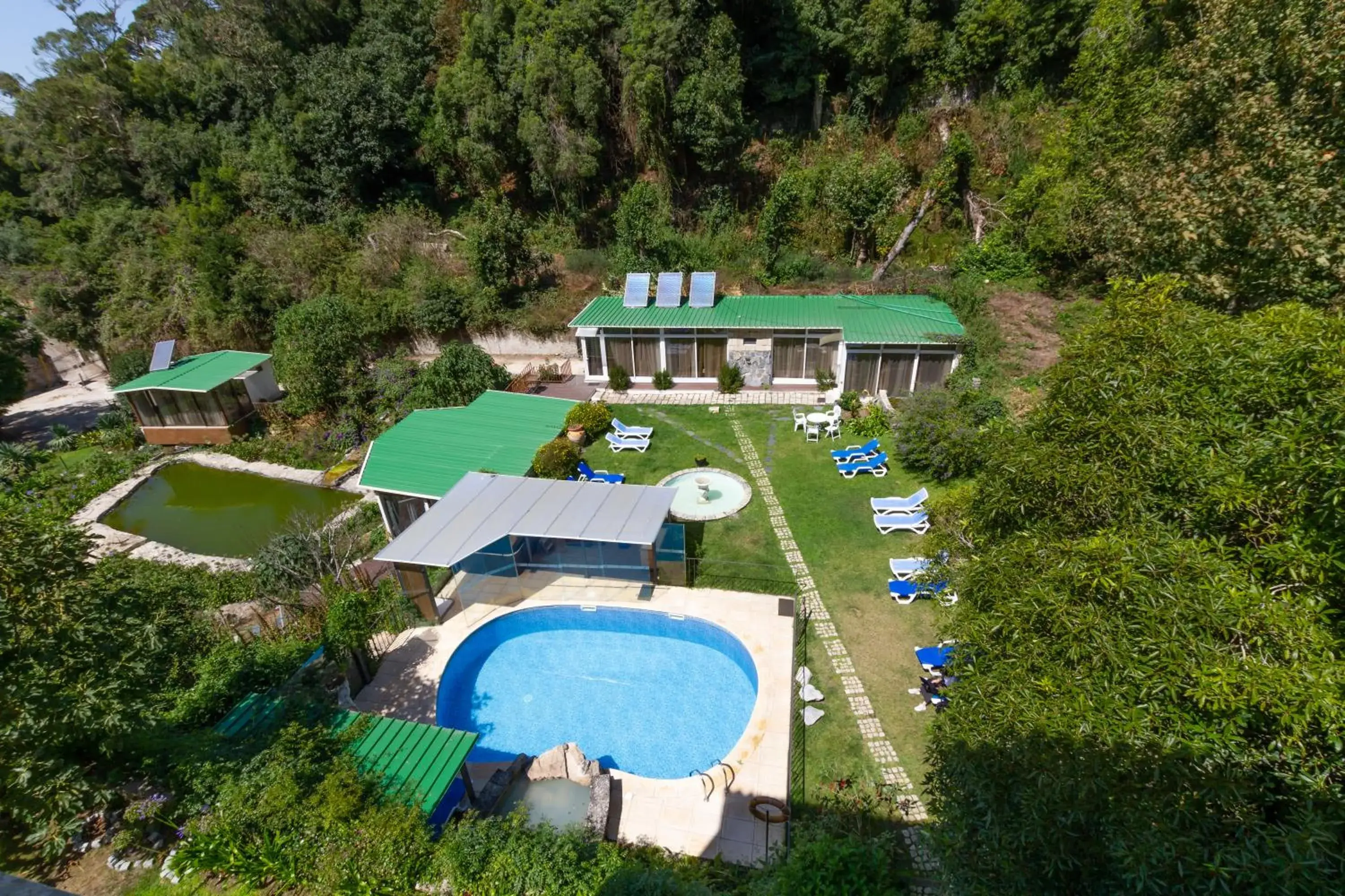 Garden view, Bird's-eye View in Quinta Das Murtas