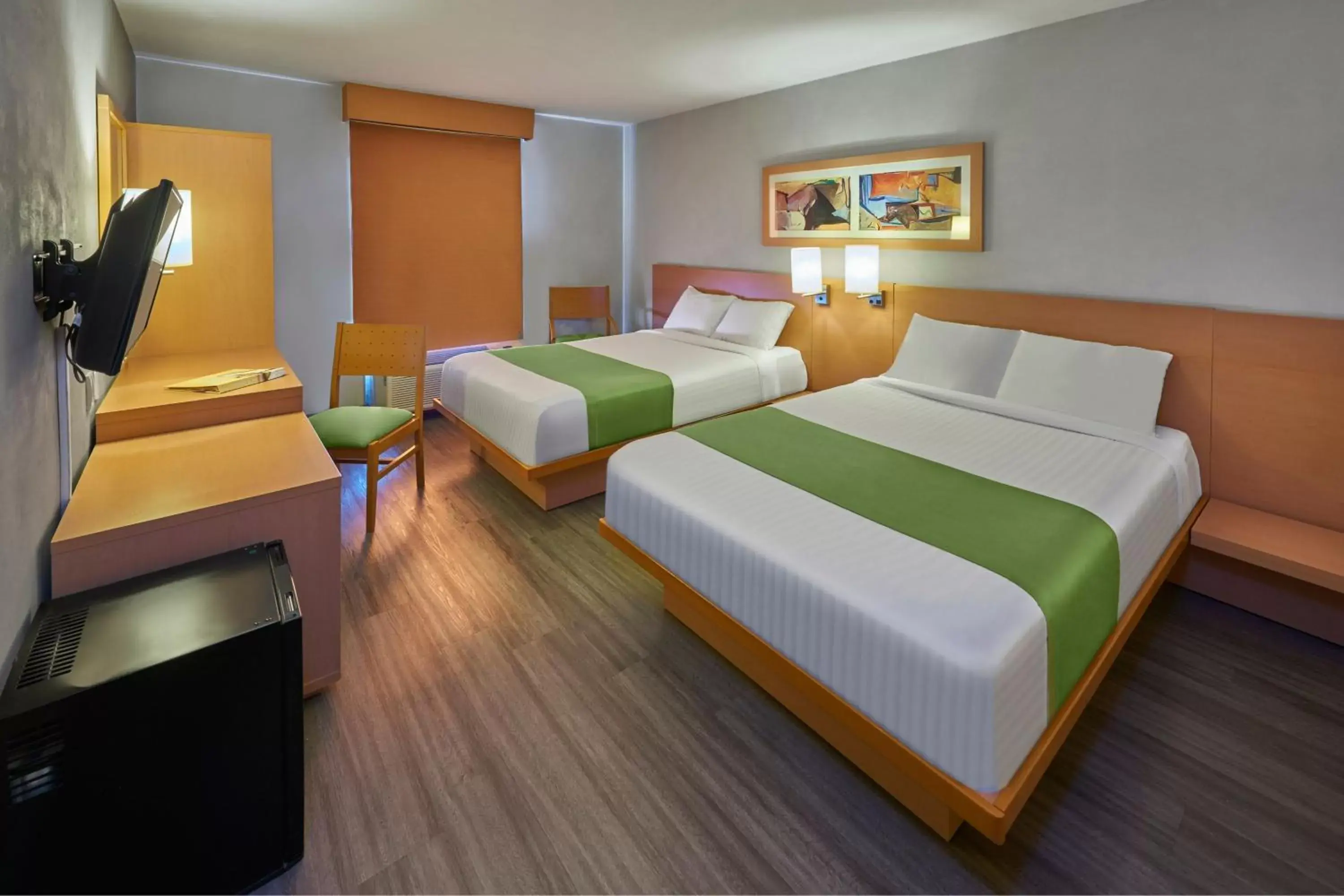 Photo of the whole room, Bed in City Express by Marriott Celaya Parque