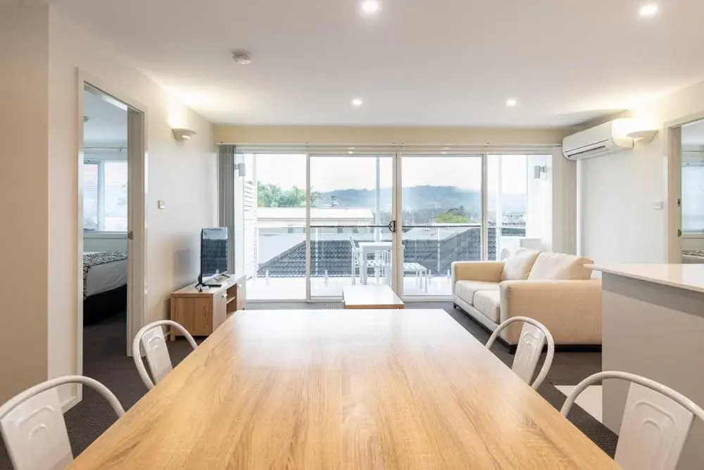 Dining Area in Warners Bay Apartments