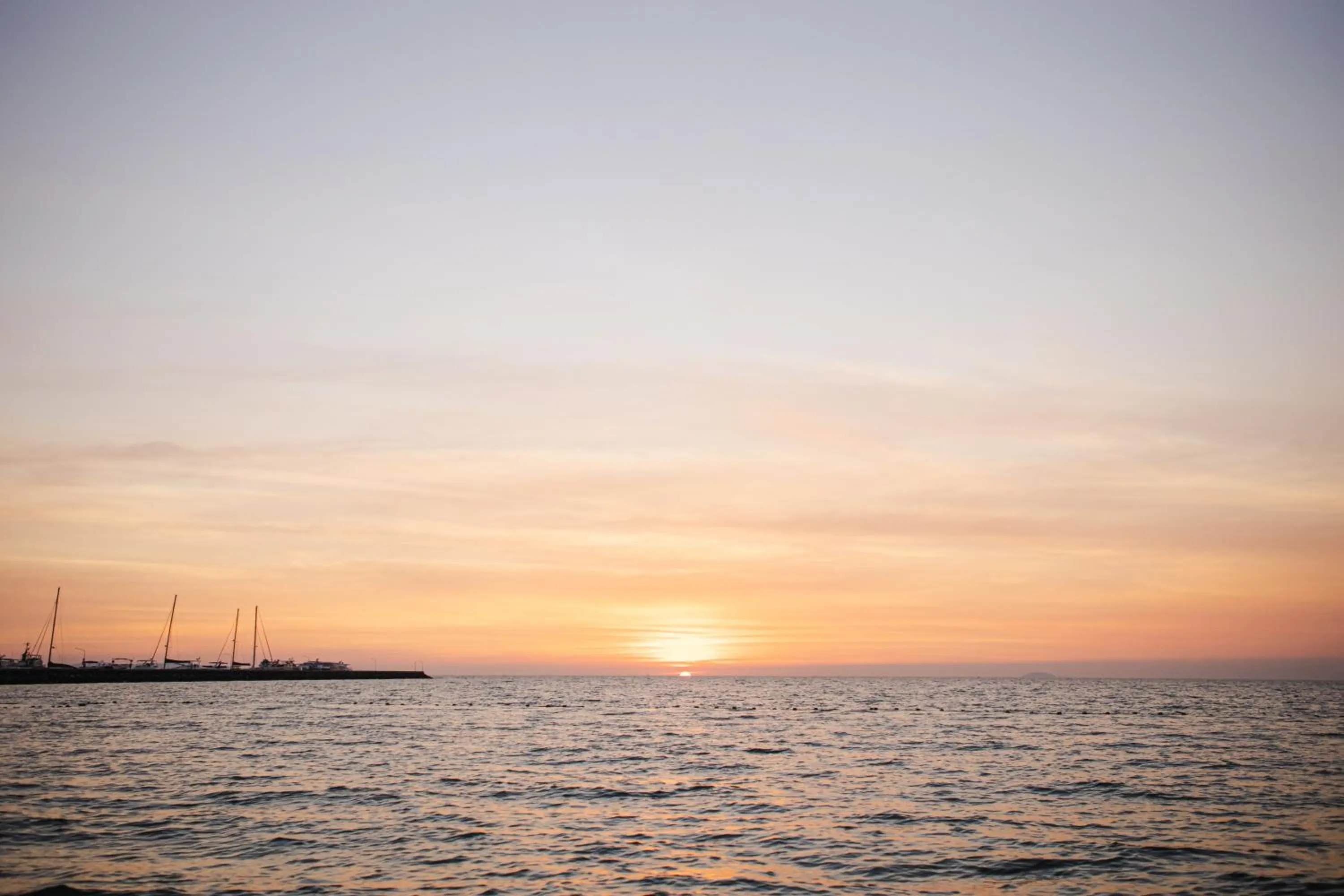 Sunset in Ravindra Beach Resort & Spa - SHA Extra Plus