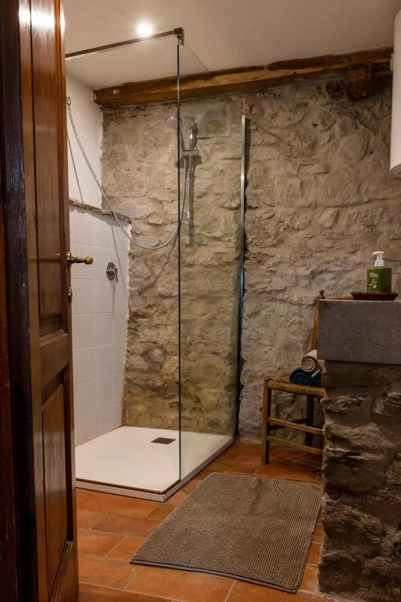 Bathroom in novanta nature retreat