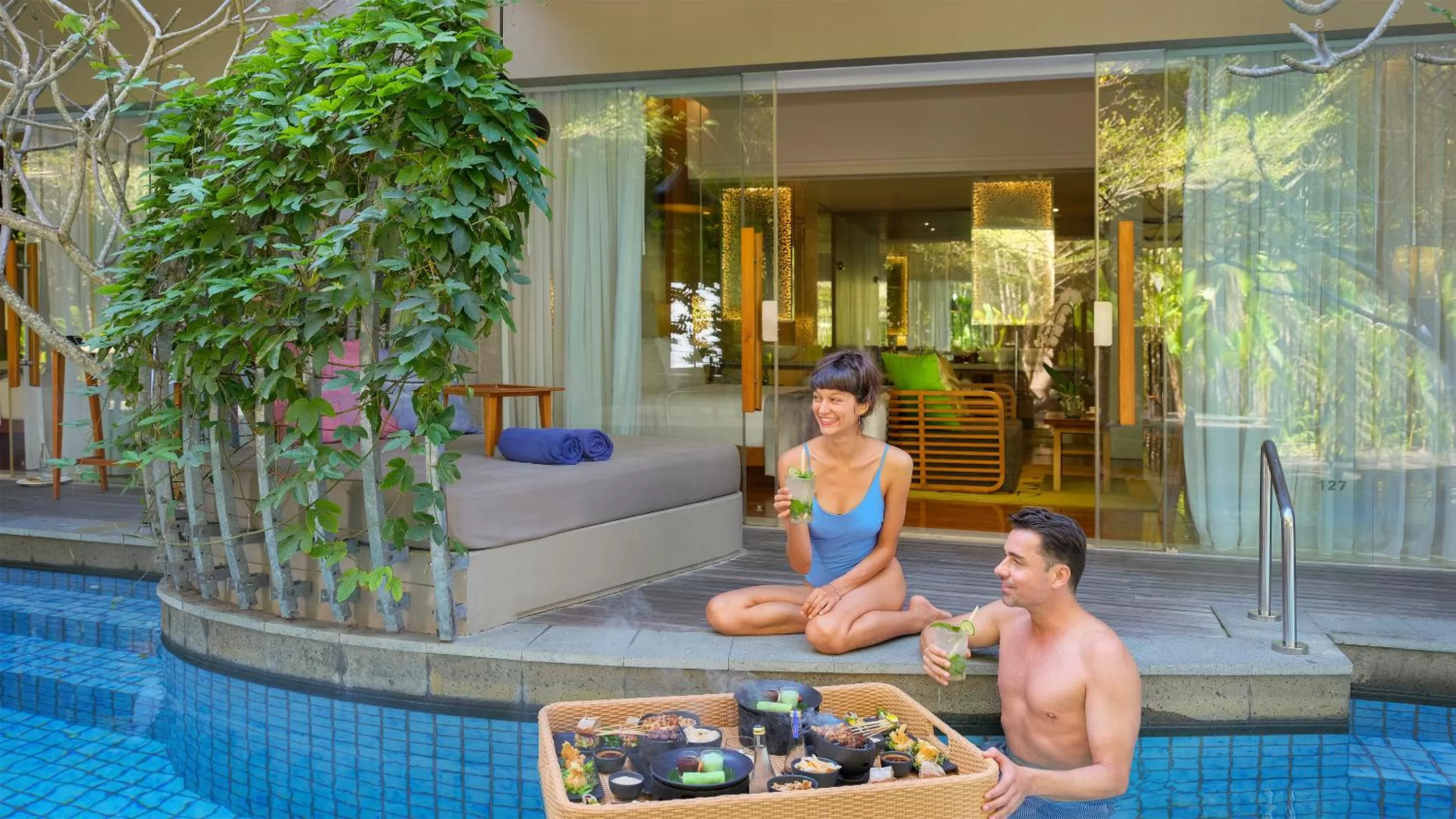 People in Maya Sanur Resort & Spa