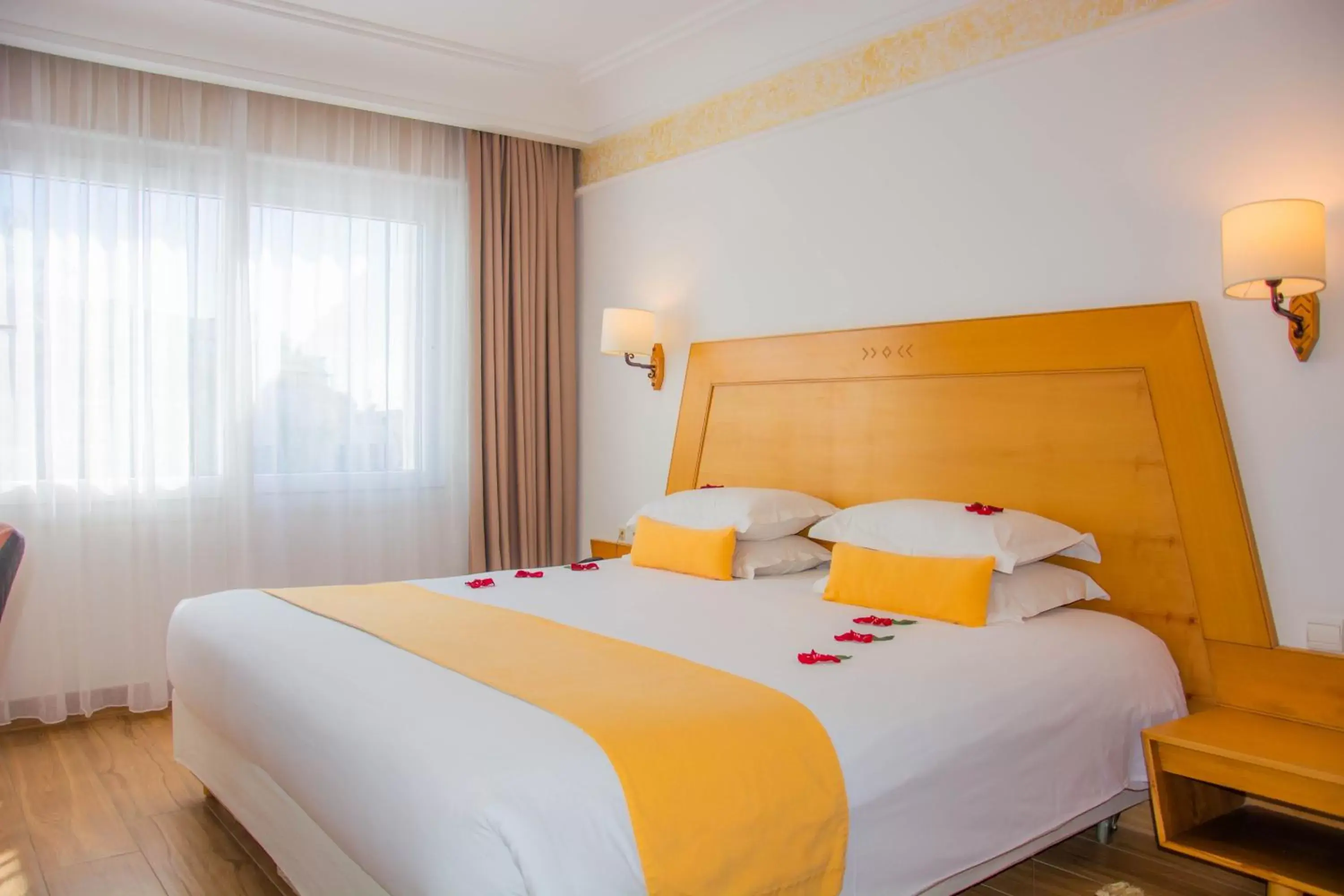 Bed in Hotel Timoulay and Spa Agadir