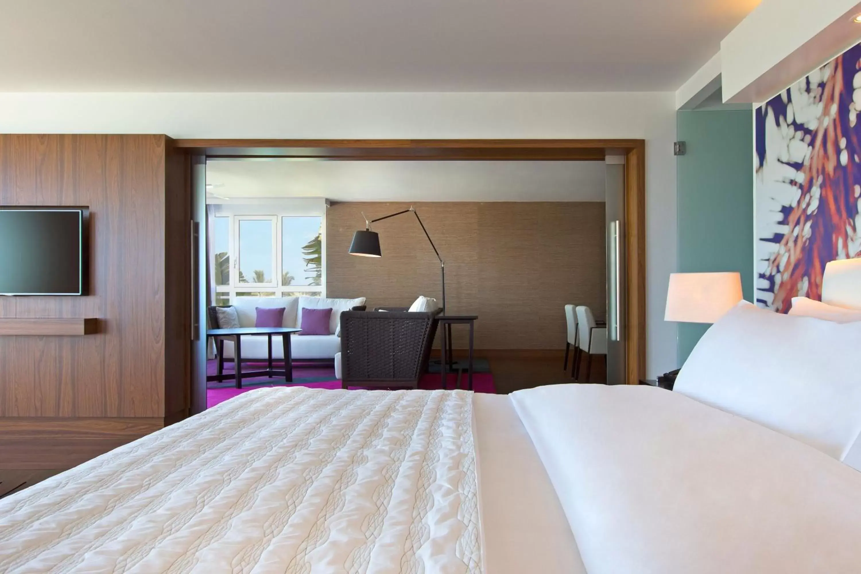 Bedroom, Bed in Le Méridien Nouméa Resort & Spa