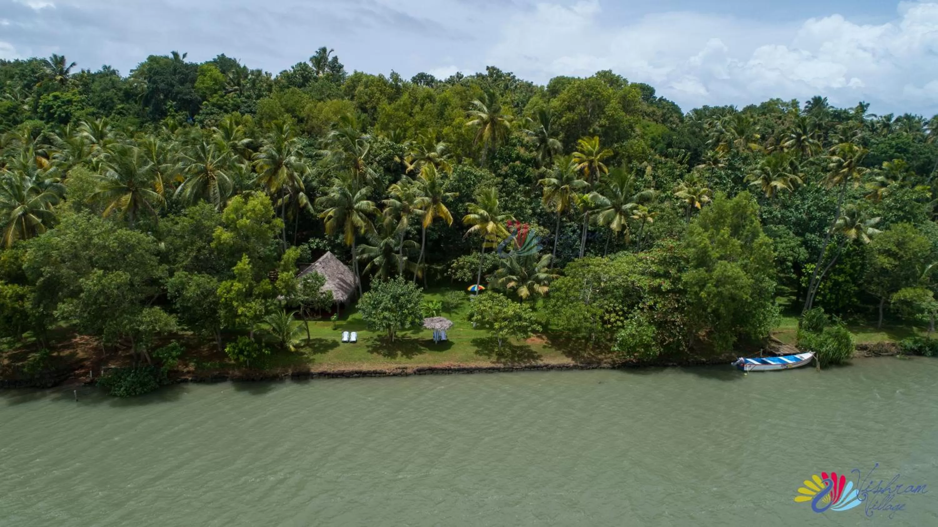 Bird's eye view in Vishram Village