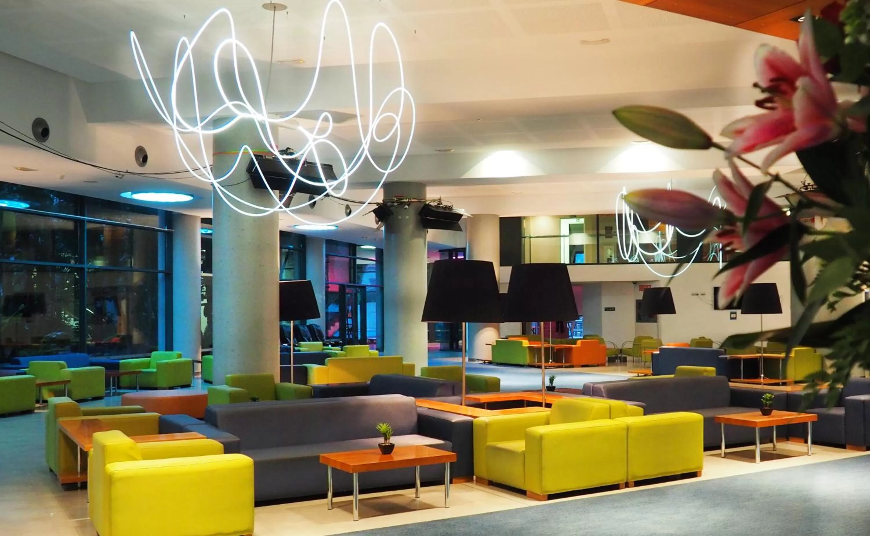 Lobby or reception in Hotel Deloix 4* Sup