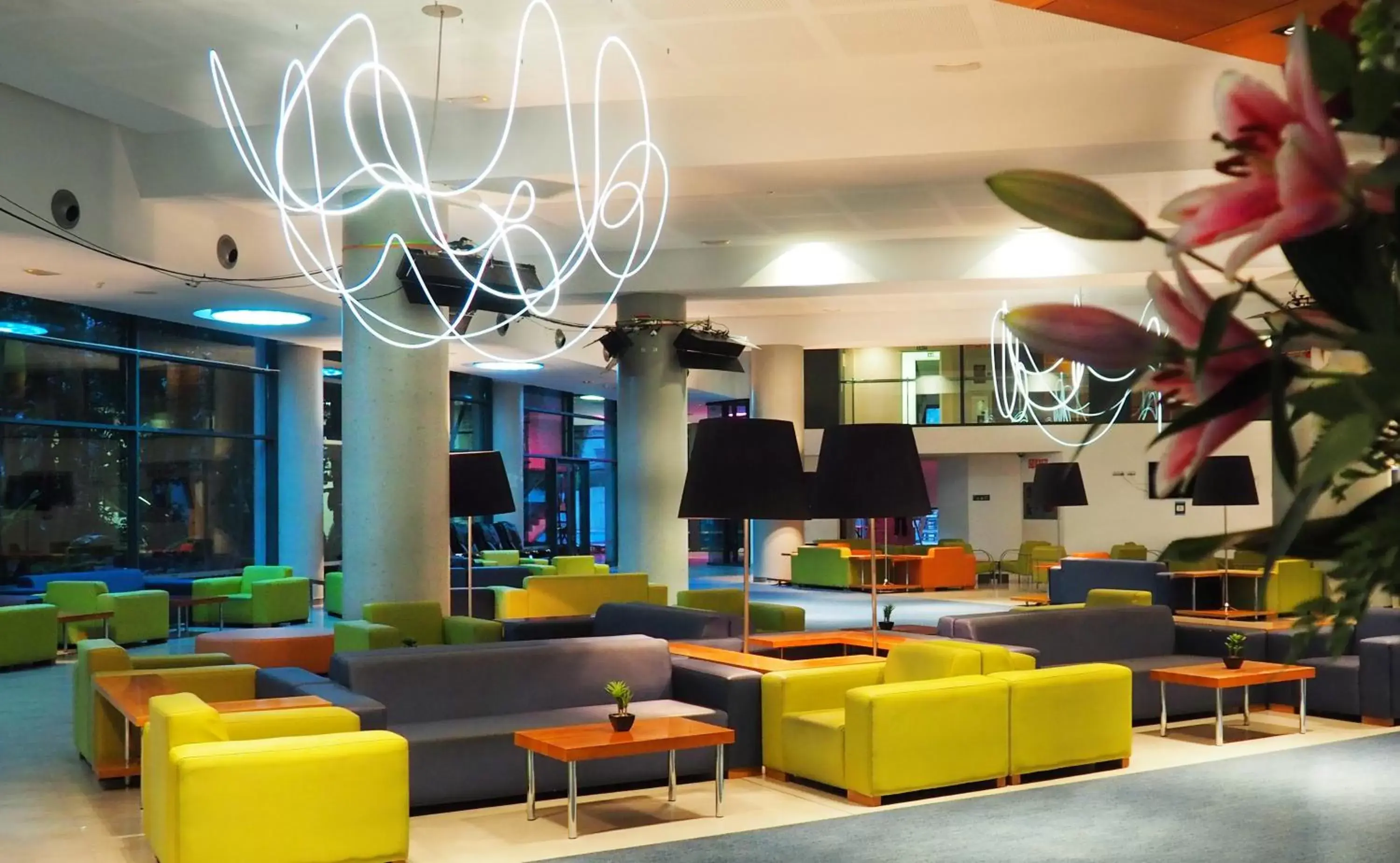 Lobby or reception in Hotel Deloix 4* Sup Lobby or reception in Hotel Deloix 4* Sup