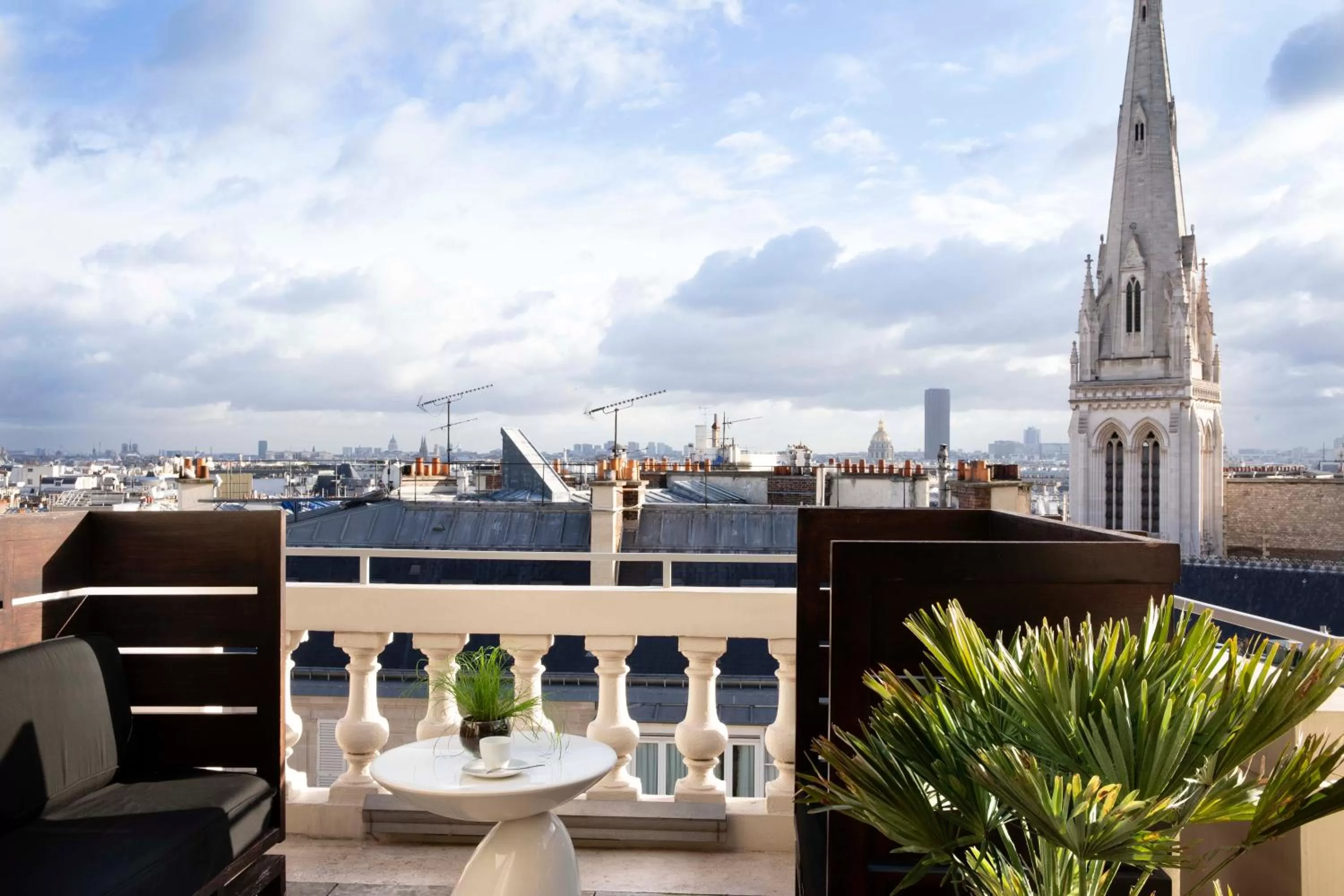 Balcony/Terrace in Hotel De Sers Champs Elysees