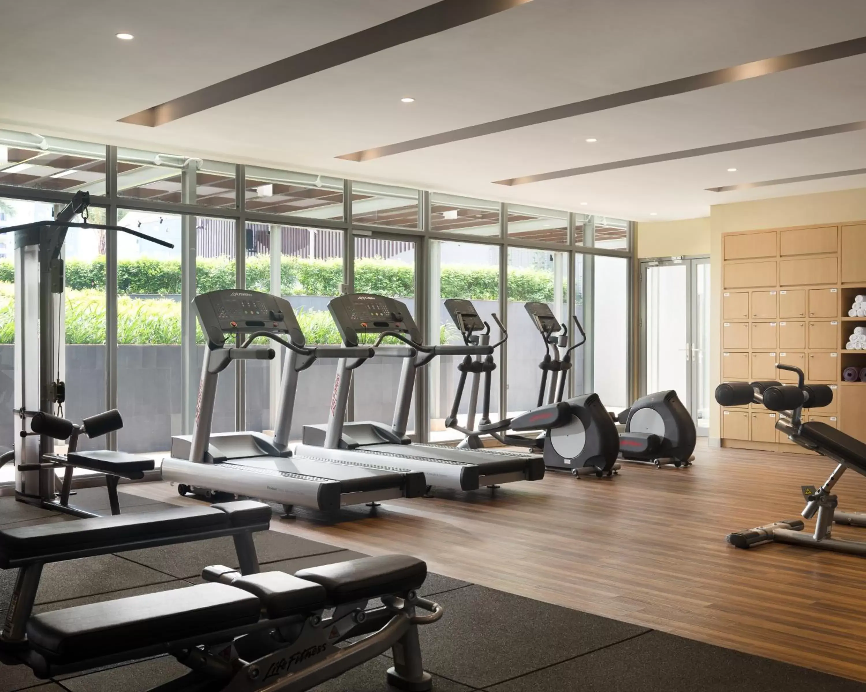 Fitness centre/facilities in Holiday Inn & Suites Jakarta Gajah Mada by IHG Fitness centre/facilities in Holiday Inn & Suites Jakarta Gajah Mada by IHG