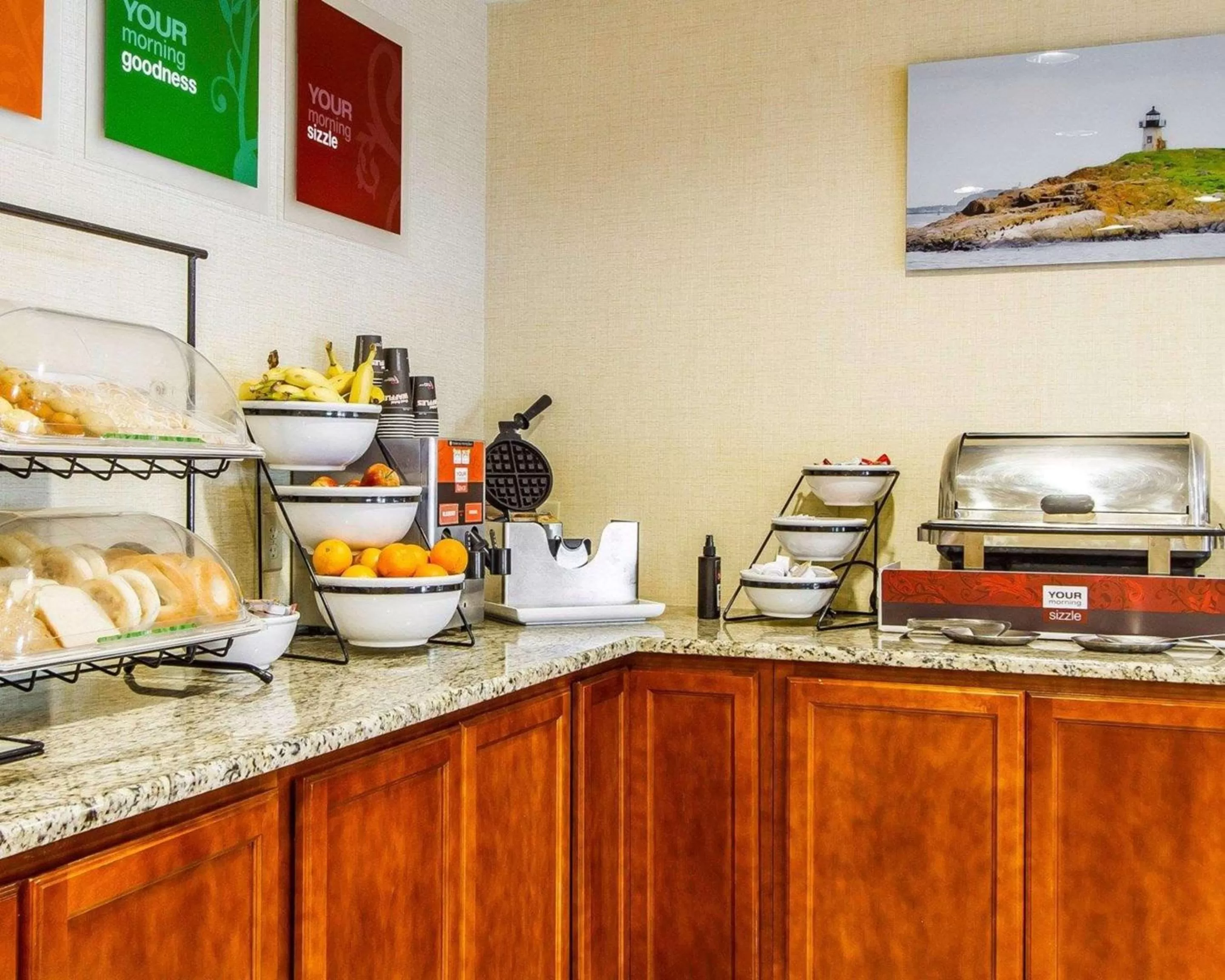 Restaurant/places to eat in Comfort Inn Brunswick