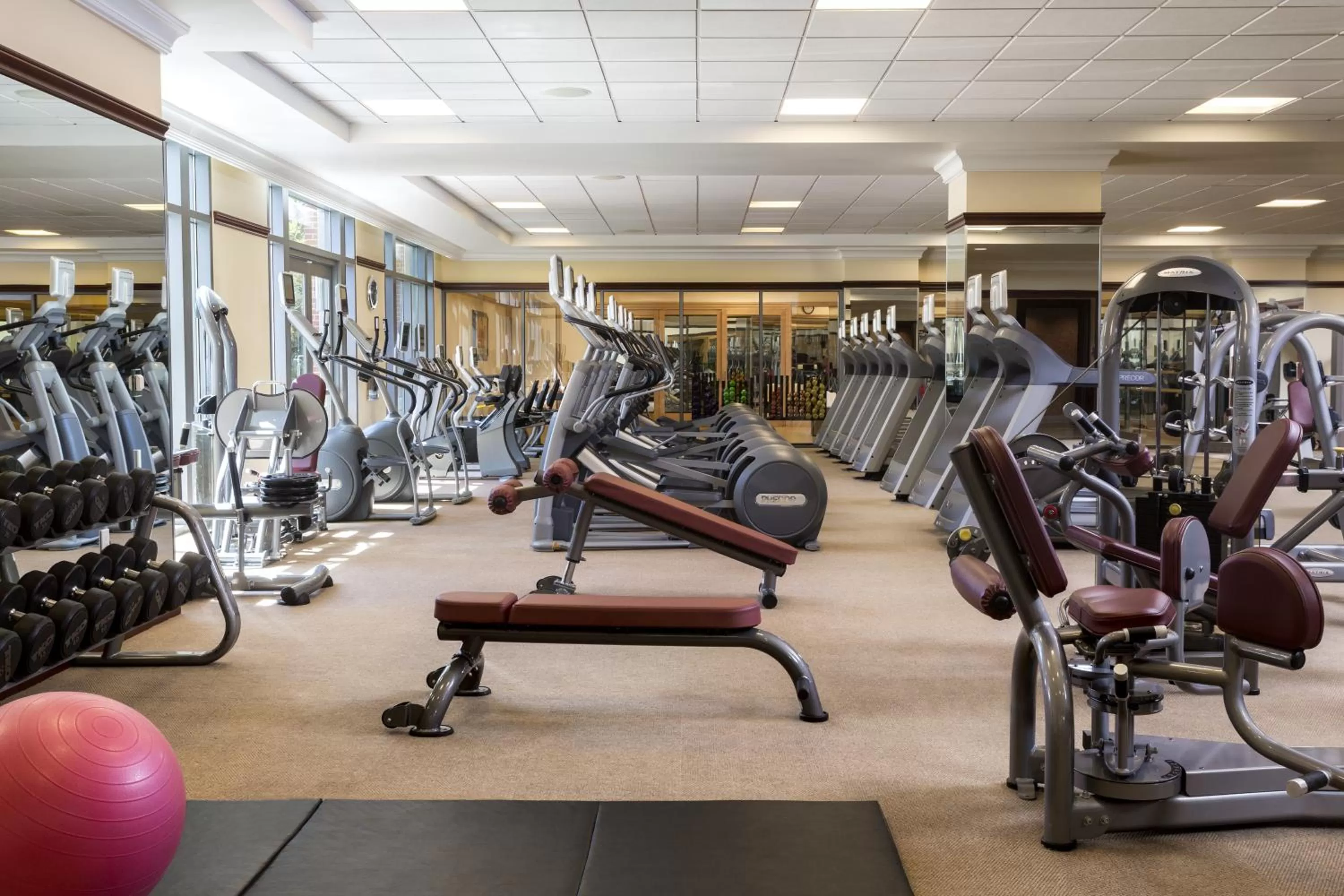 Fitness centre/facilities in Four Seasons Hotel Westlake Village