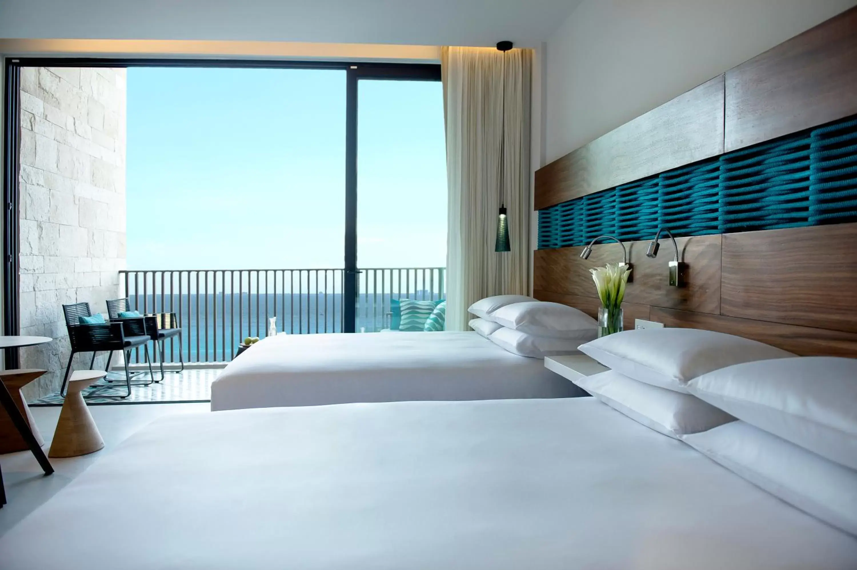 Queen Room with Two Queen Beds - Oceanfront in Grand Hyatt Playa del Carmen Resort