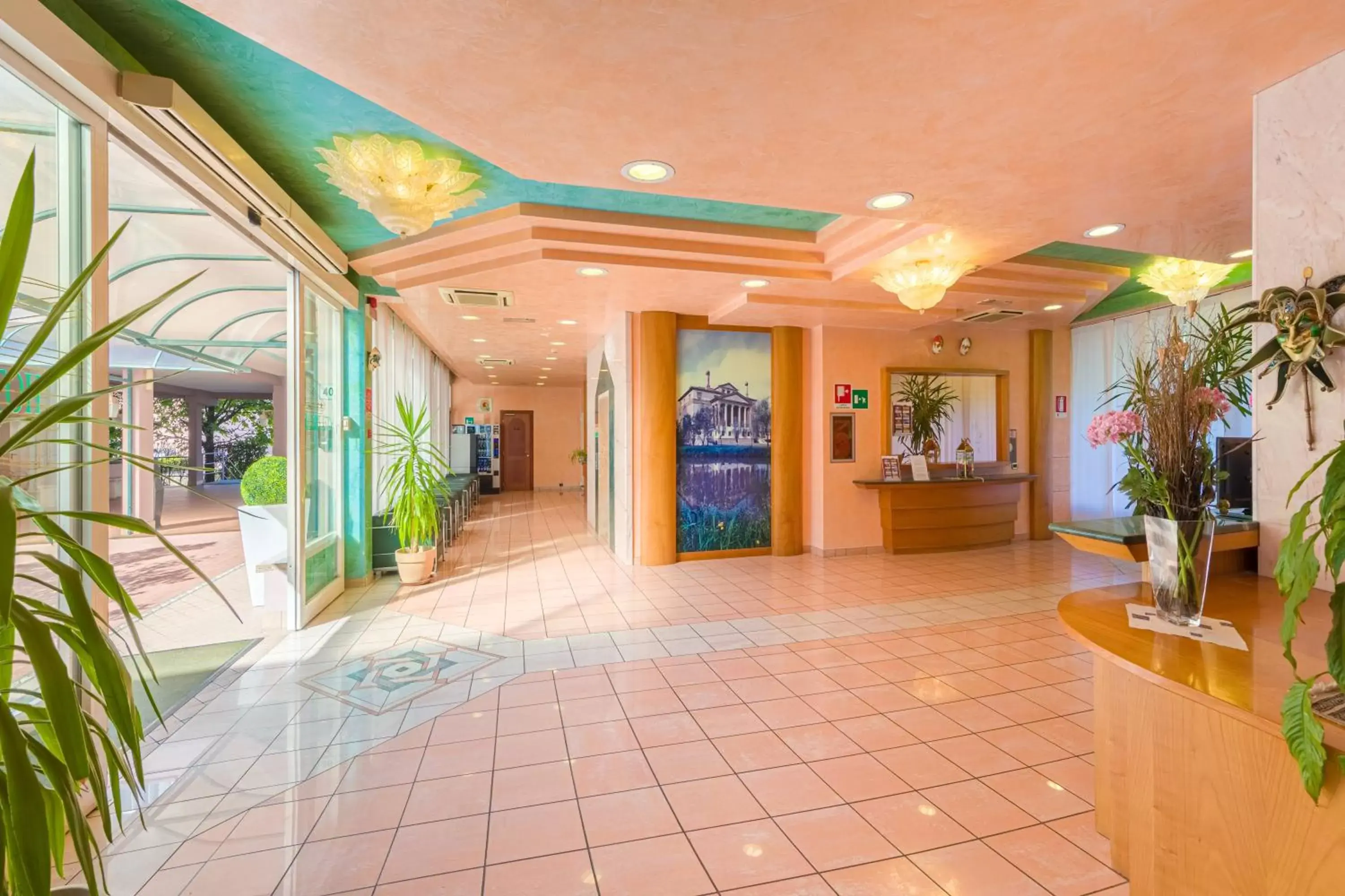 Lobby or reception in Hotel Palladio Lobby or reception in Hotel Palladio