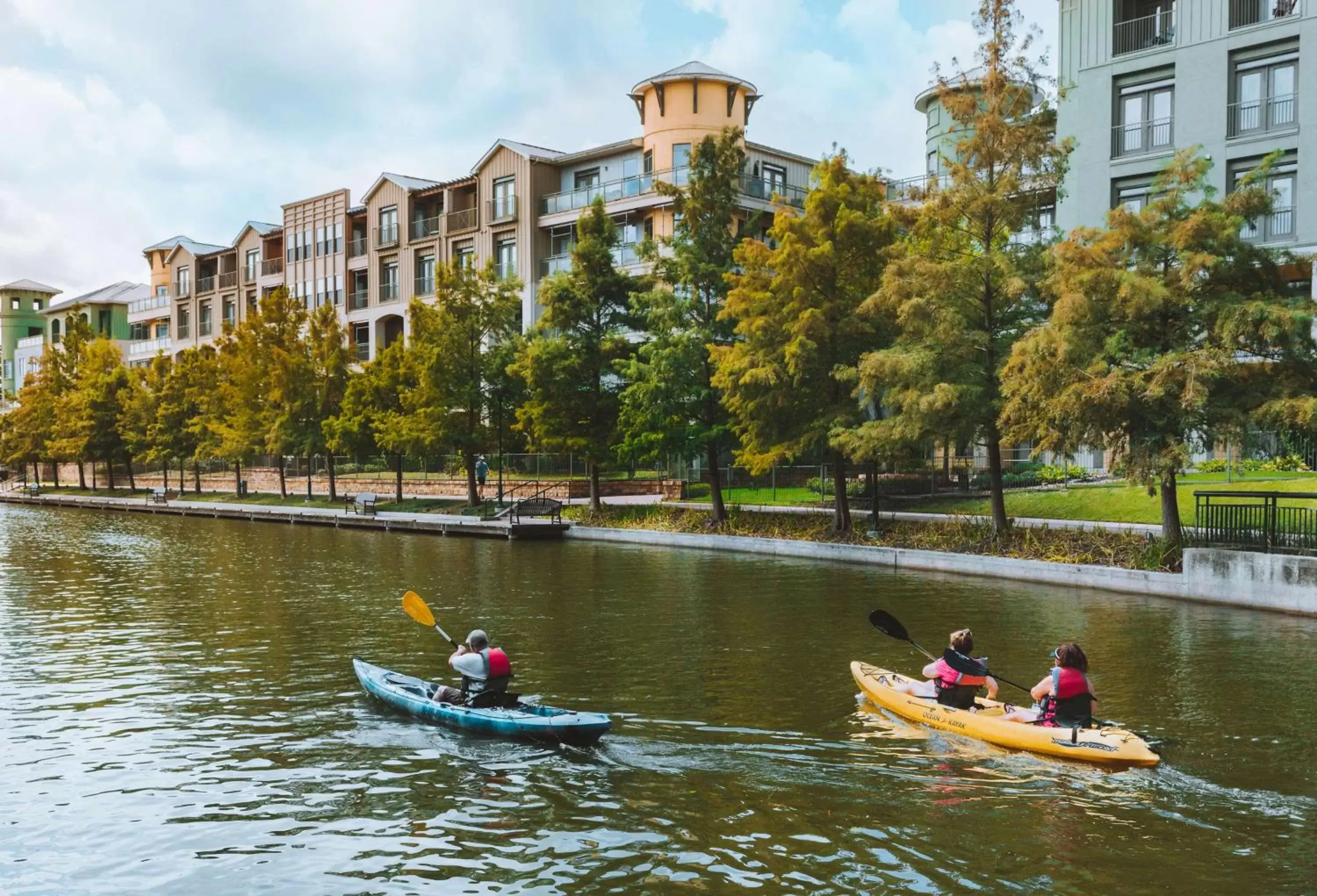 Off site, Canoeing in Hyatt Centric The Woodlands