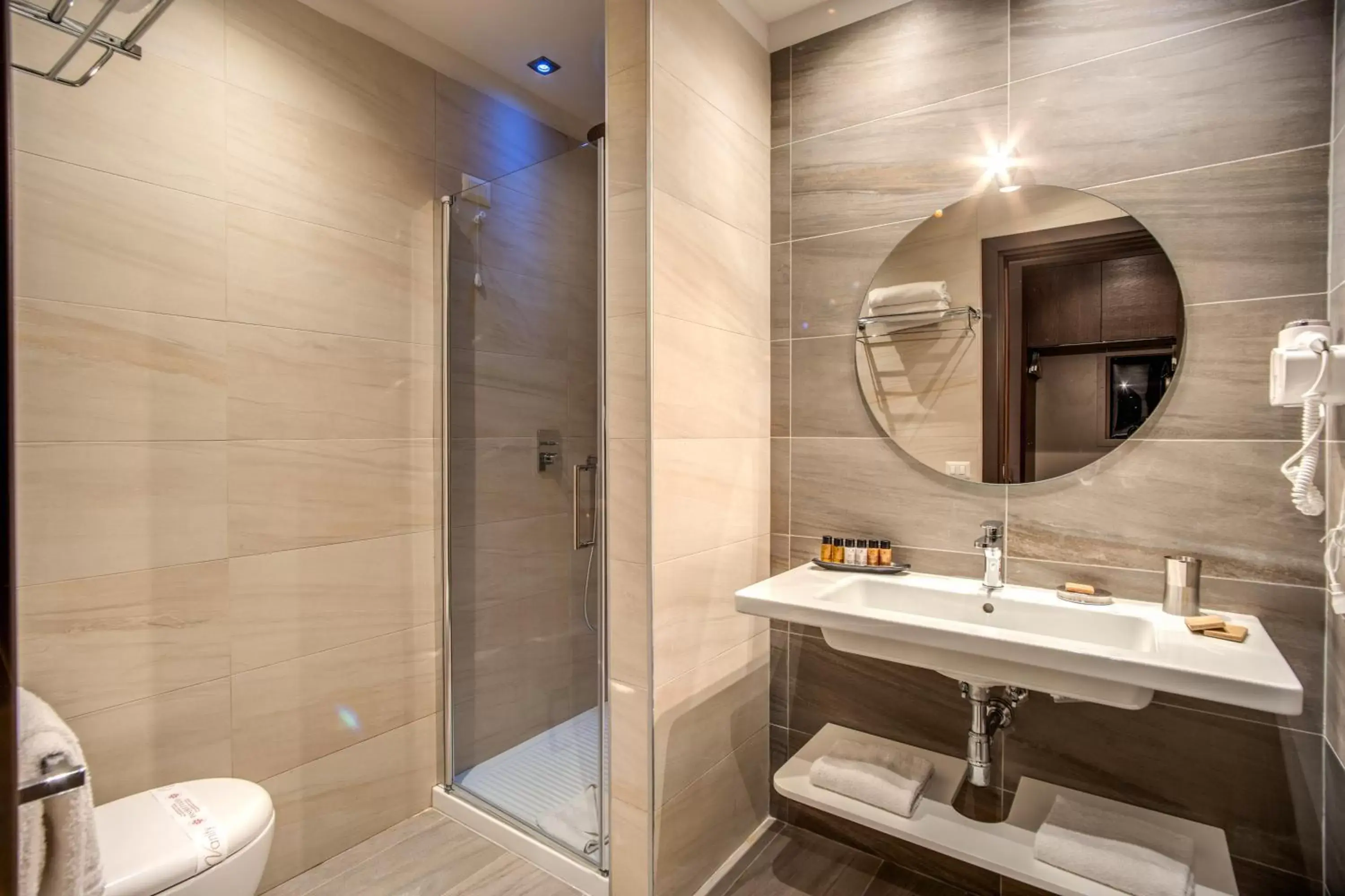 Shower, Bathroom in MZ HOTEL