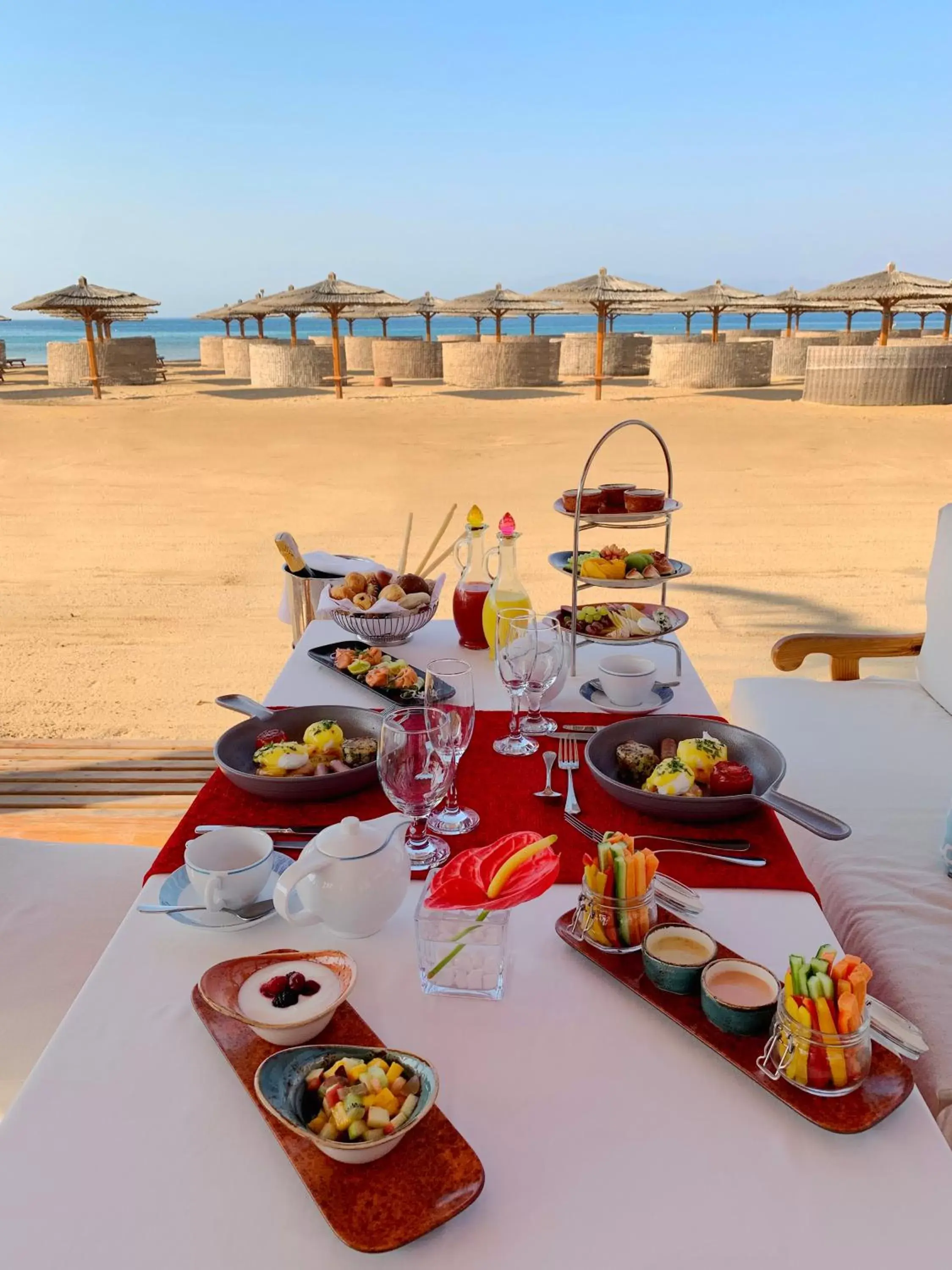 Beach, Breakfast in Kempinski Hotel Soma Bay