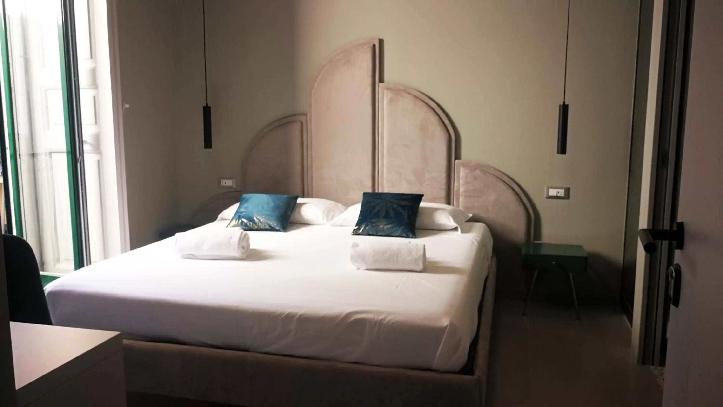 Bed in Luciani 33 luxury rooms