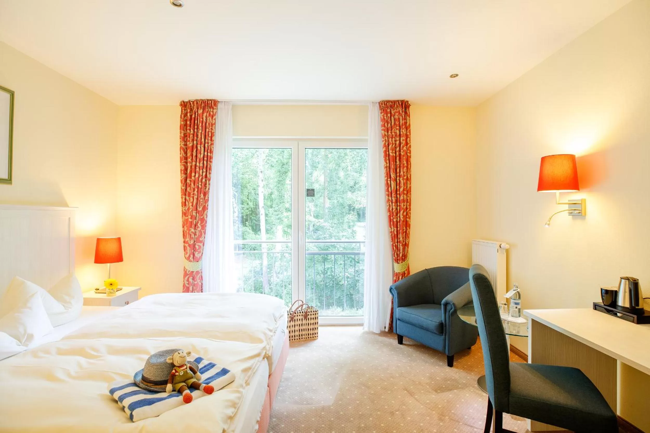 Photo of the whole room, Bed in Strandhaus am Inselsee