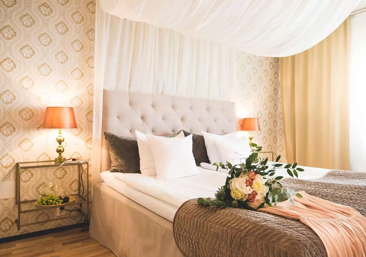 Bed in Hotel Bellevue