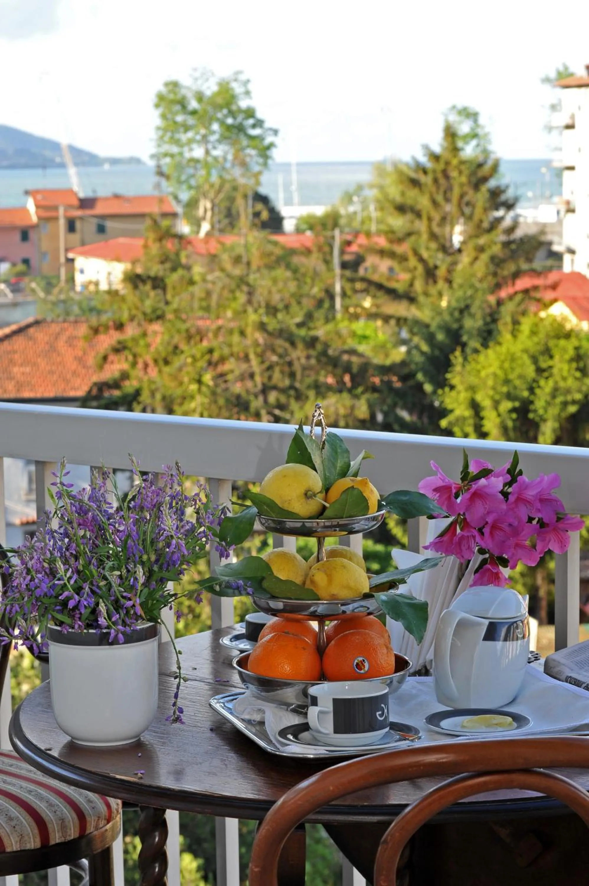 Balcony/Terrace in Hotel Ghironi