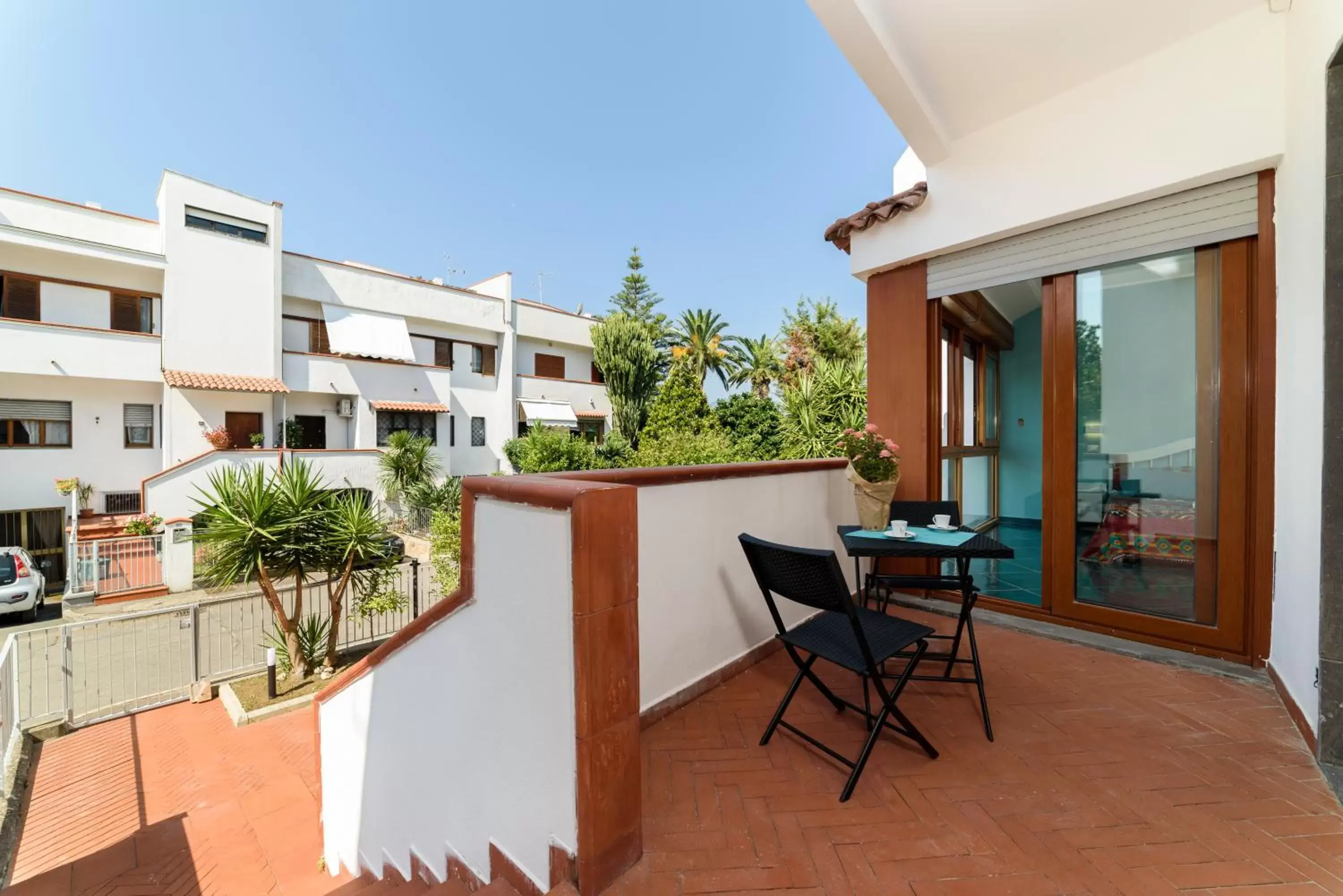 Garden, Balcony/Terrace in Il Papavero Residence Arbostella