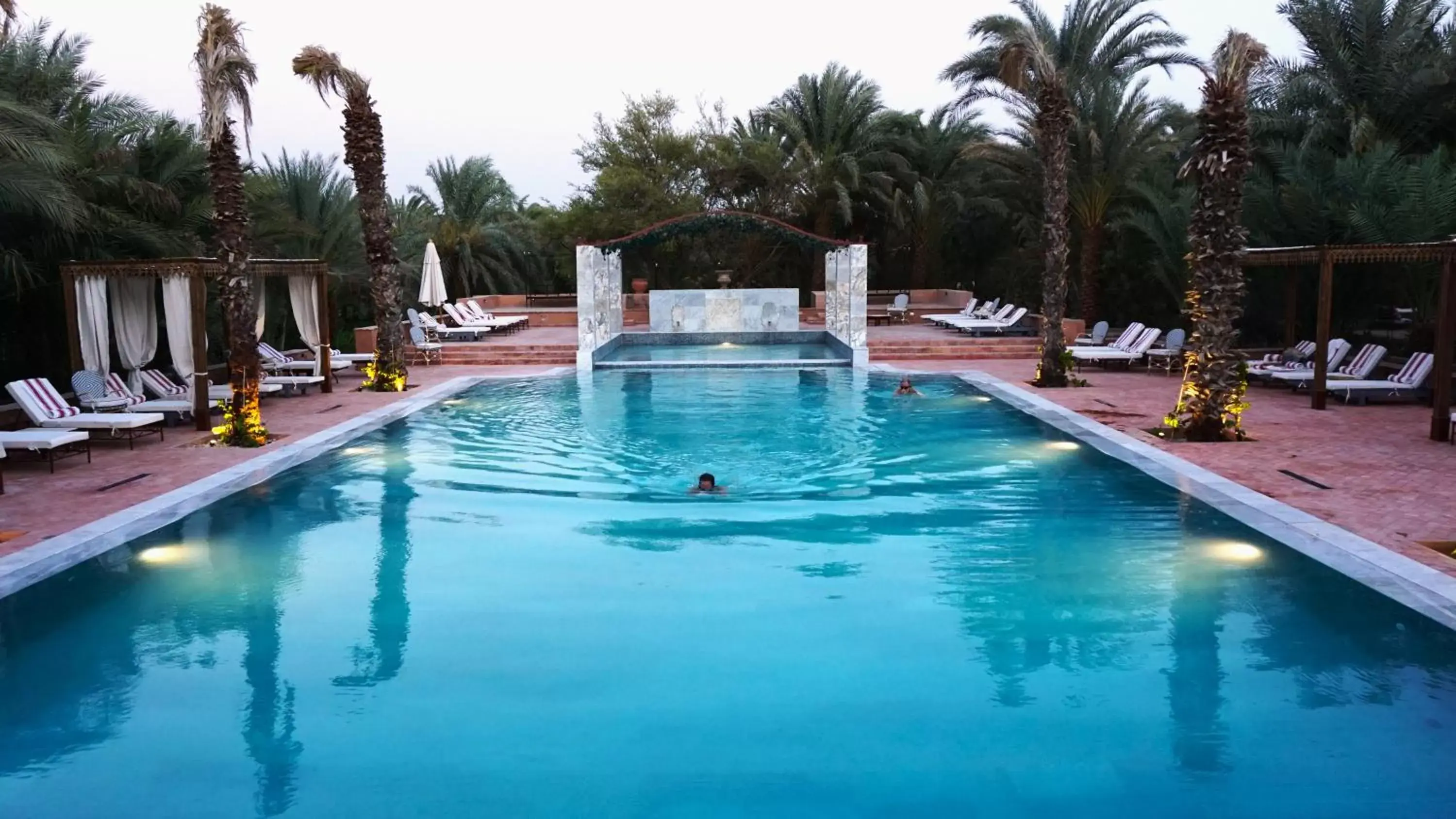 Swimming Pool in Al Moudira Hotel