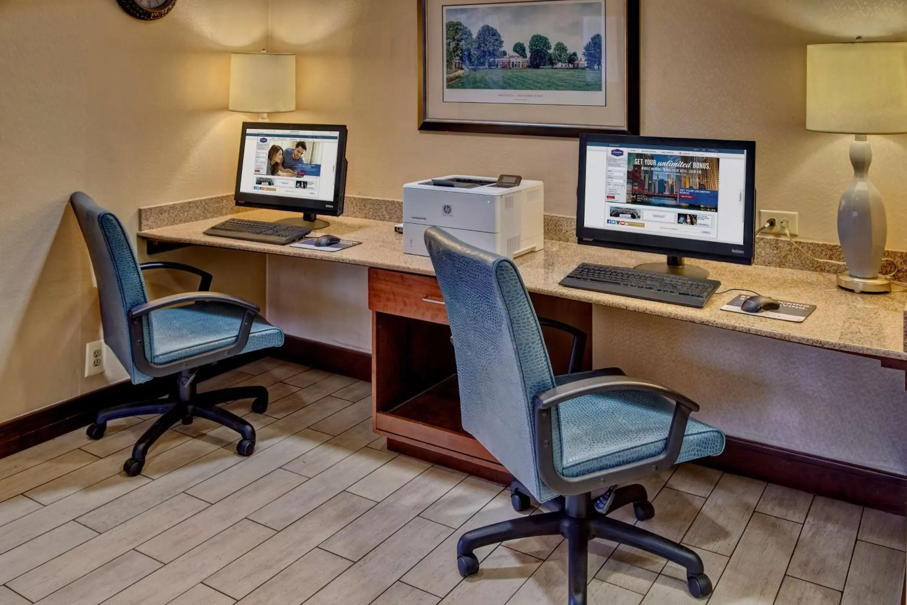 Business facilities, Business Area/Conference Room in Hampton Inn Charlottesville
