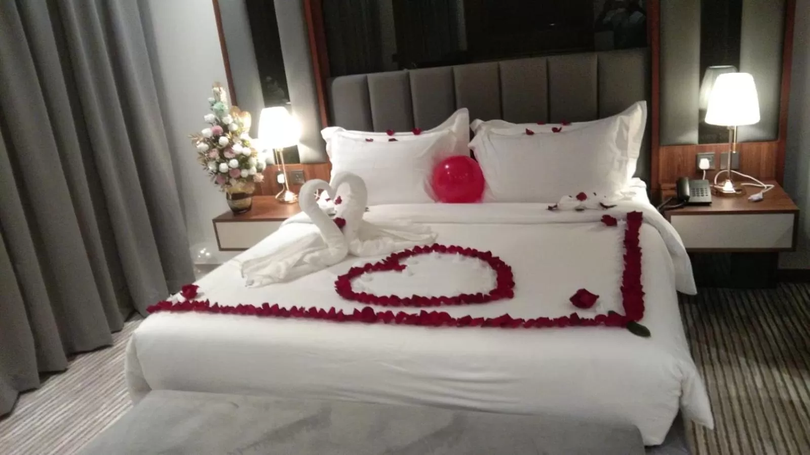 Bed in Tulip View Hotel