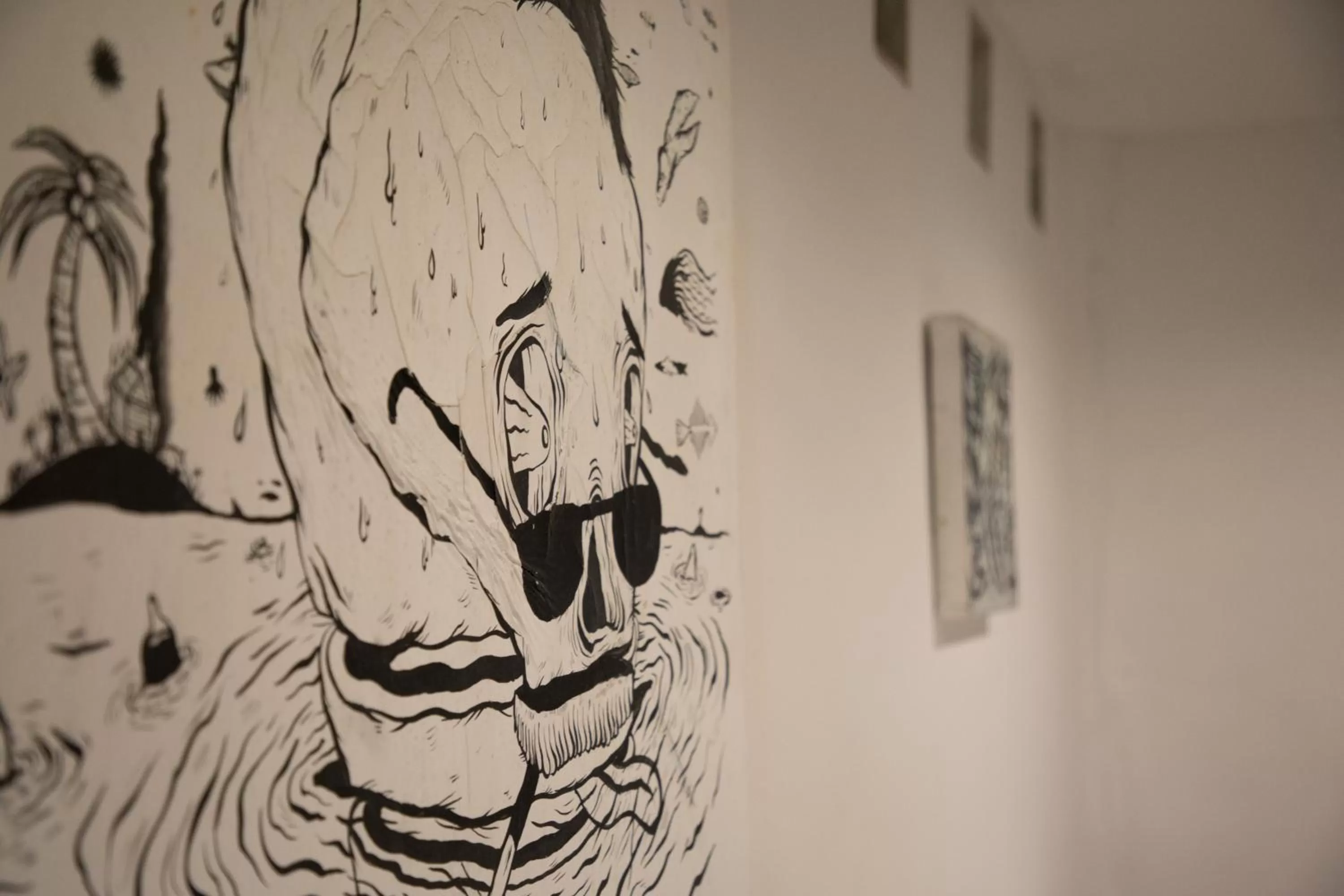 Decorative detail in Residencia Gorila