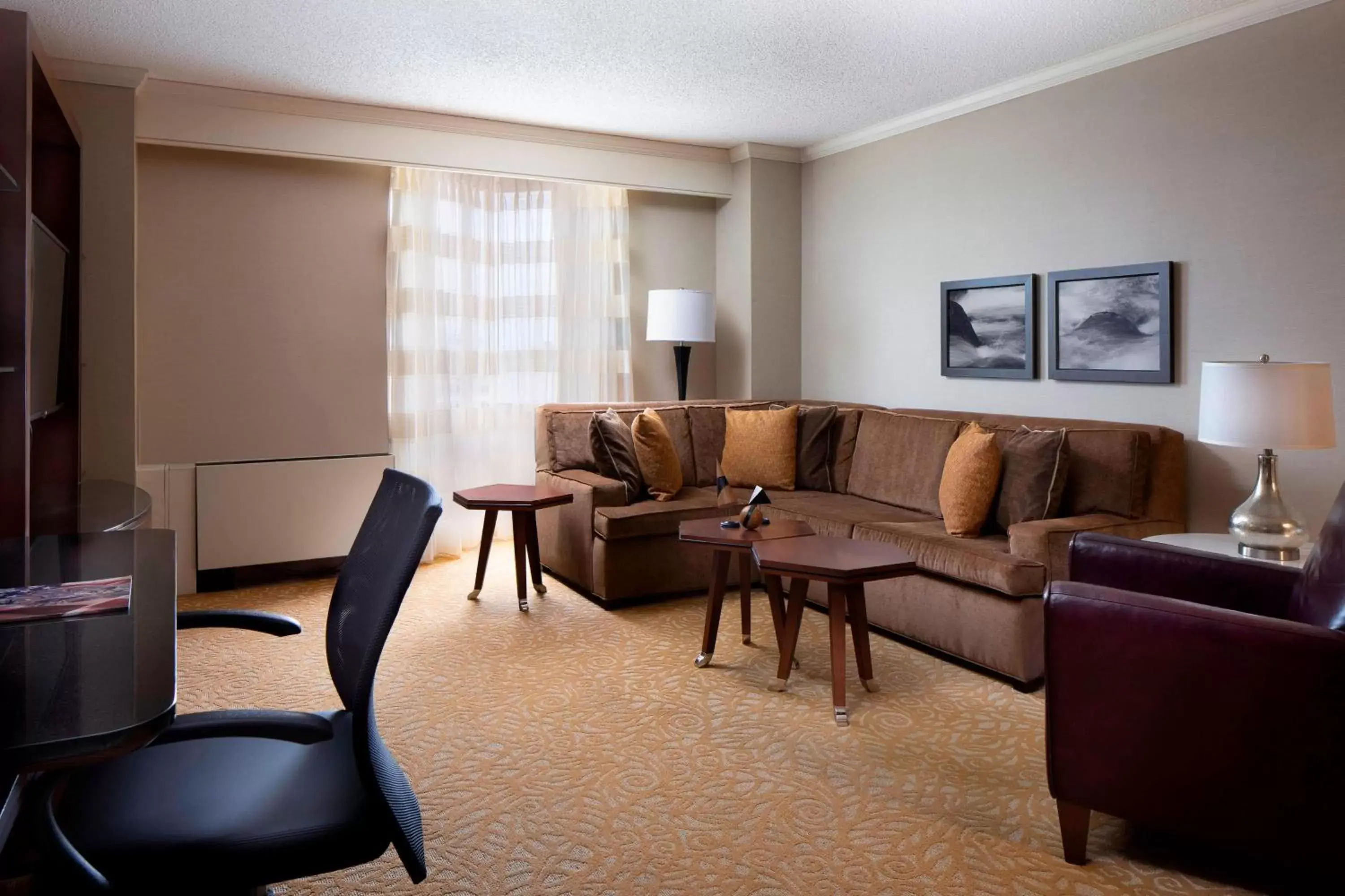 Living room, Seating Area in The Lincoln Marriott Cornhusker Hotel