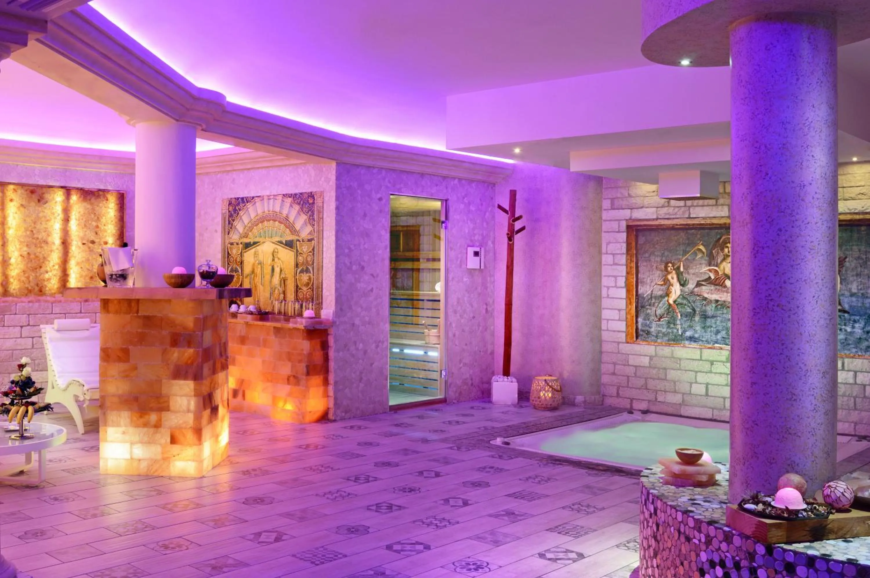 Sauna in Villa Le Zagare Relais & SPA