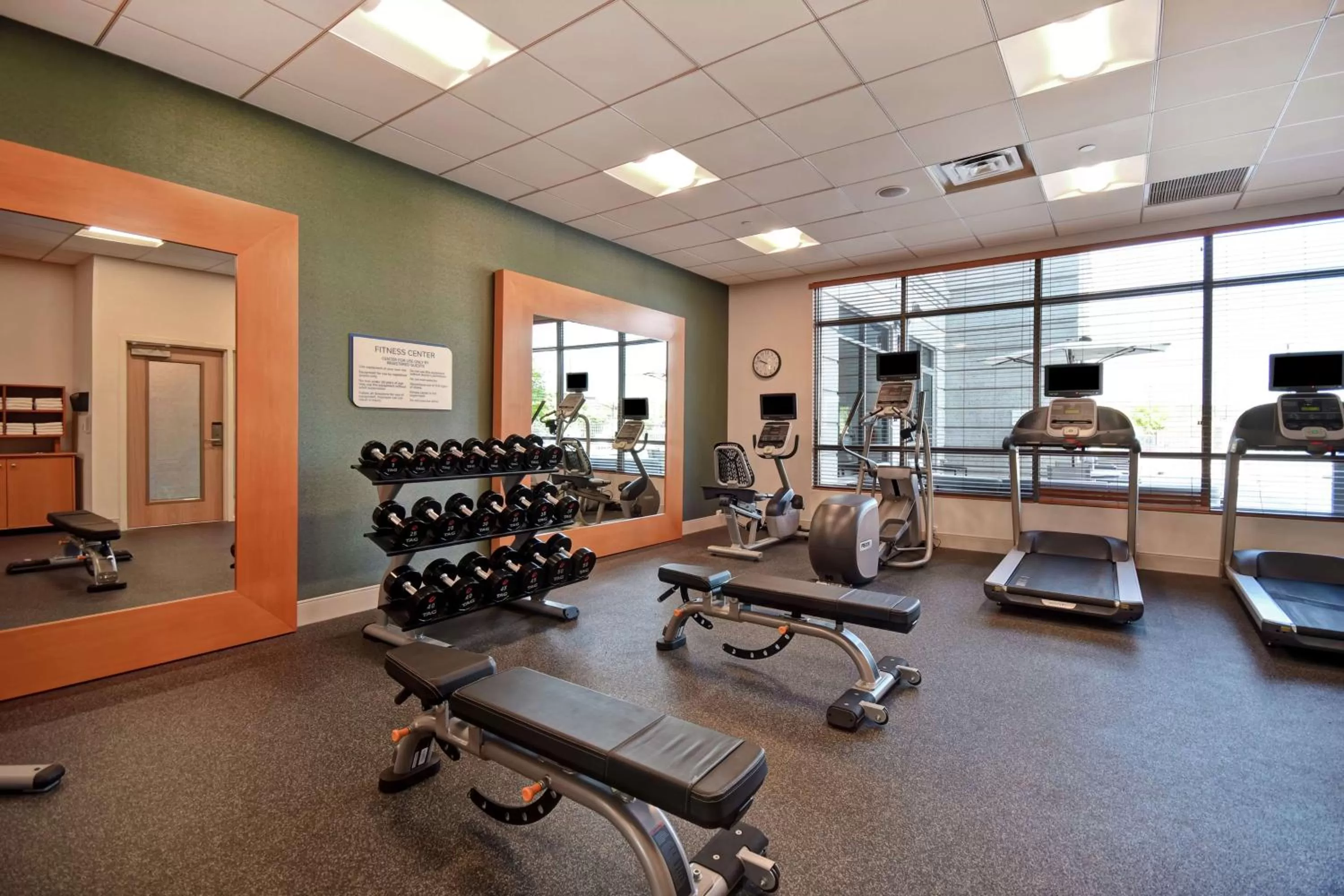 Fitness centre/facilities in Hilton Garden Inn Jackson