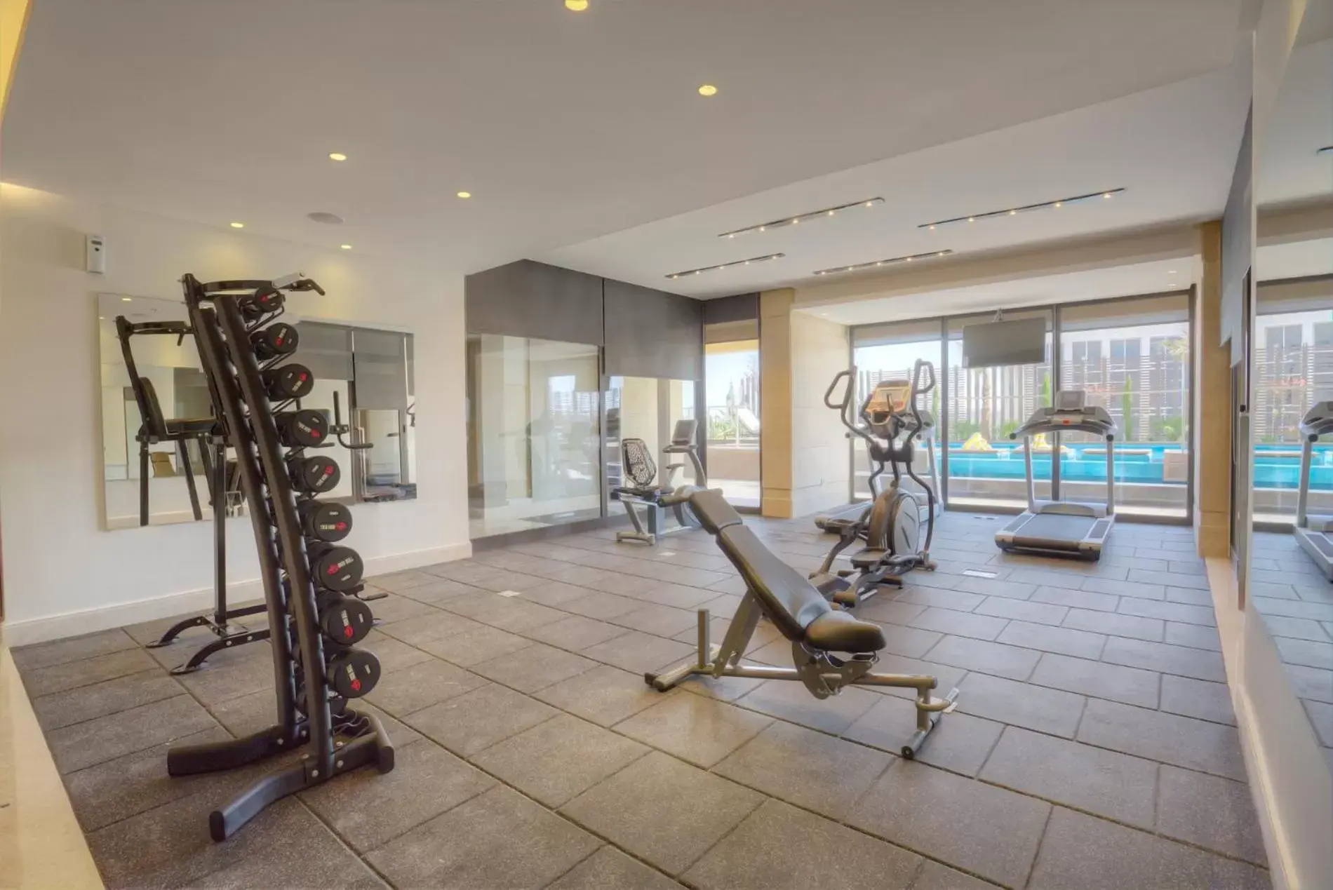 Fitness centre/facilities in The House Boutique Suites Fitness centre/facilities in The House Boutique Suites