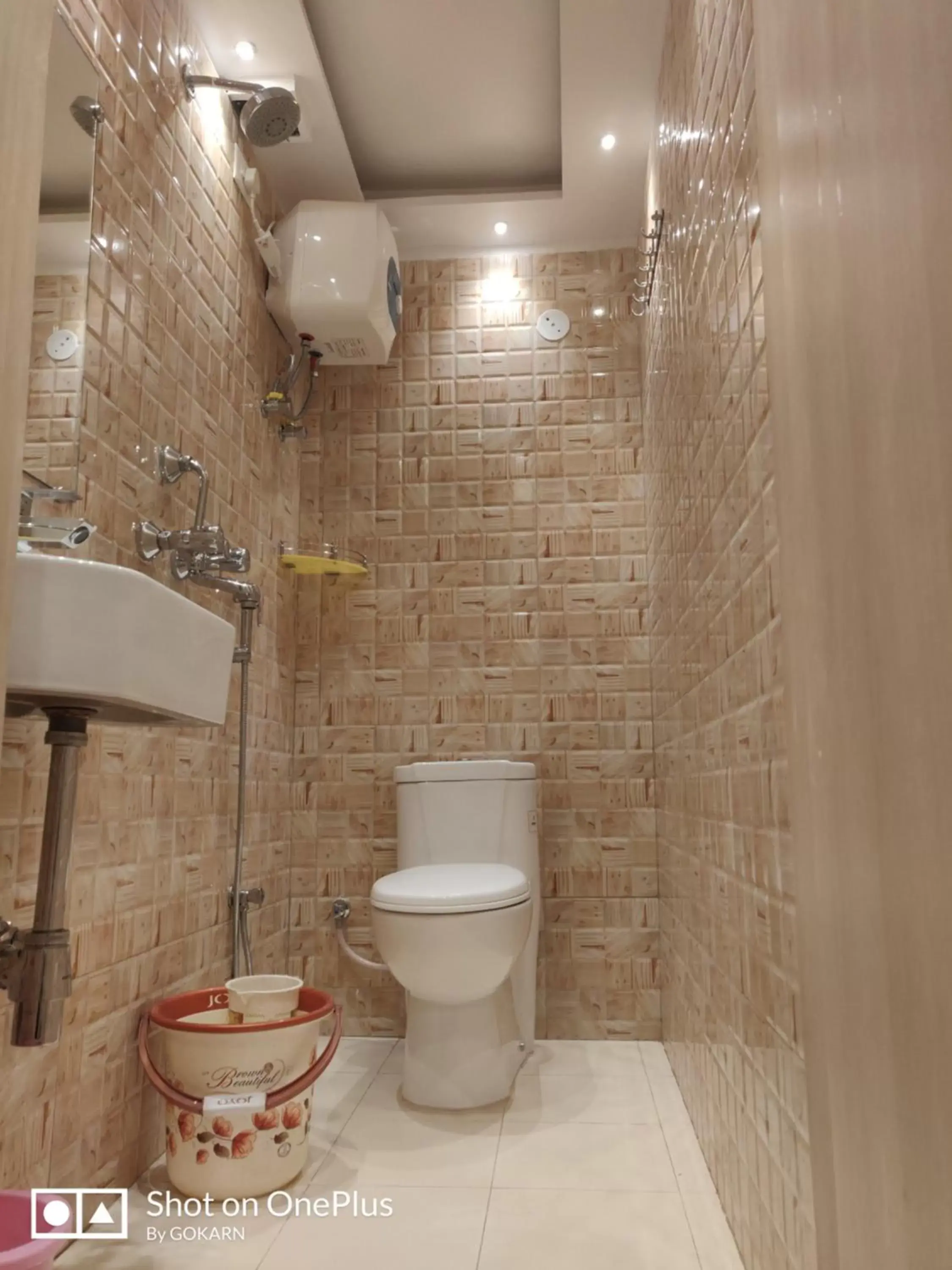 Bathroom in Hotel Temple On Ganges