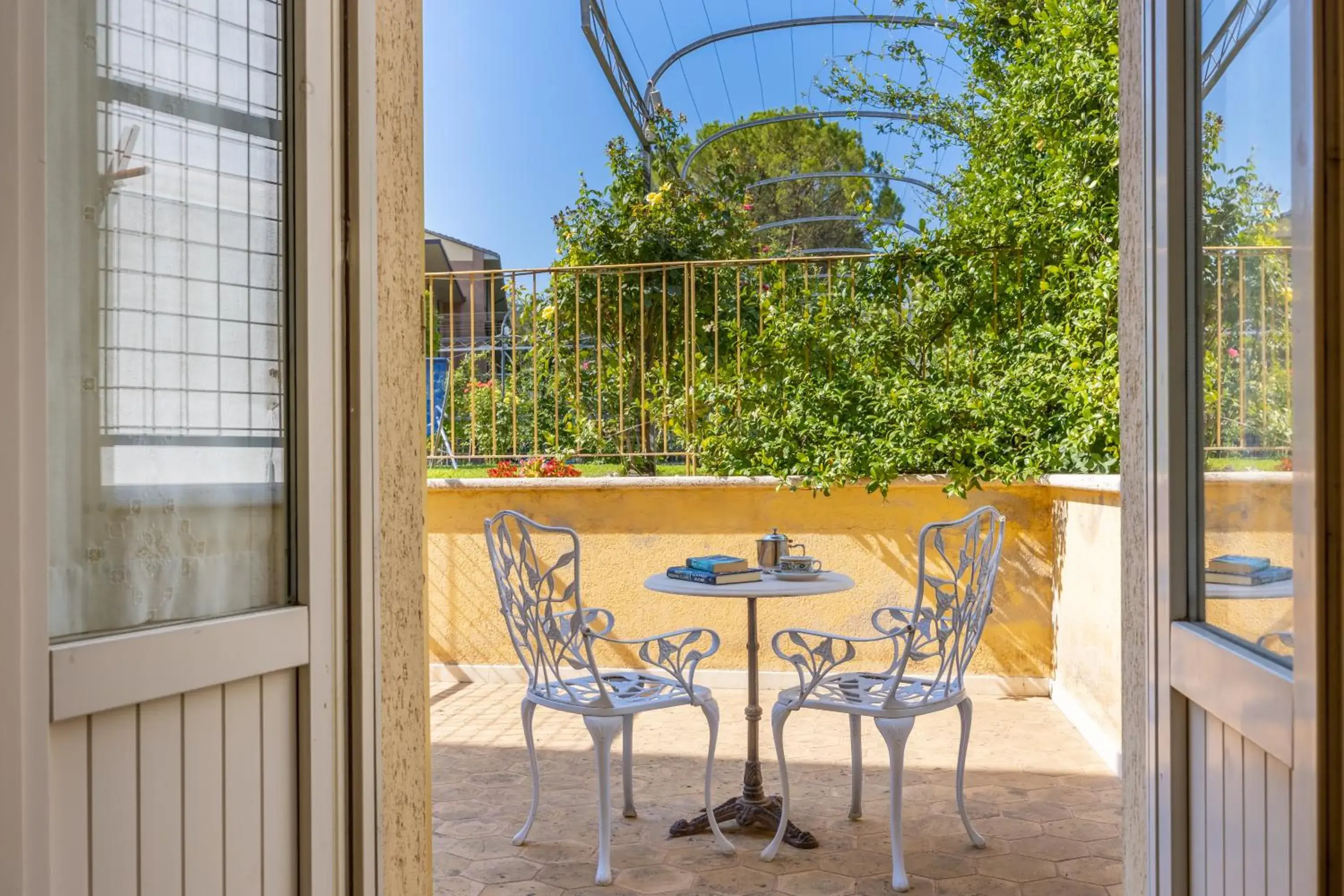 Balcony/Terrace in Hotel San Luca