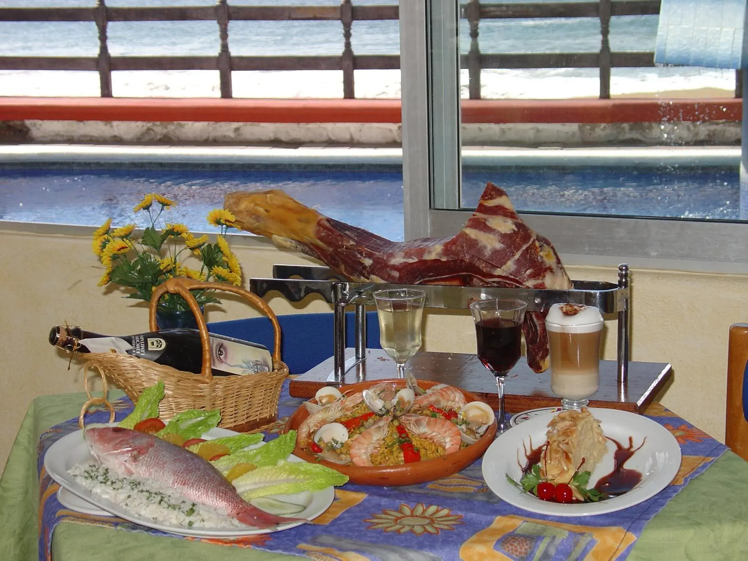 Food close-up in Hotel Marbella