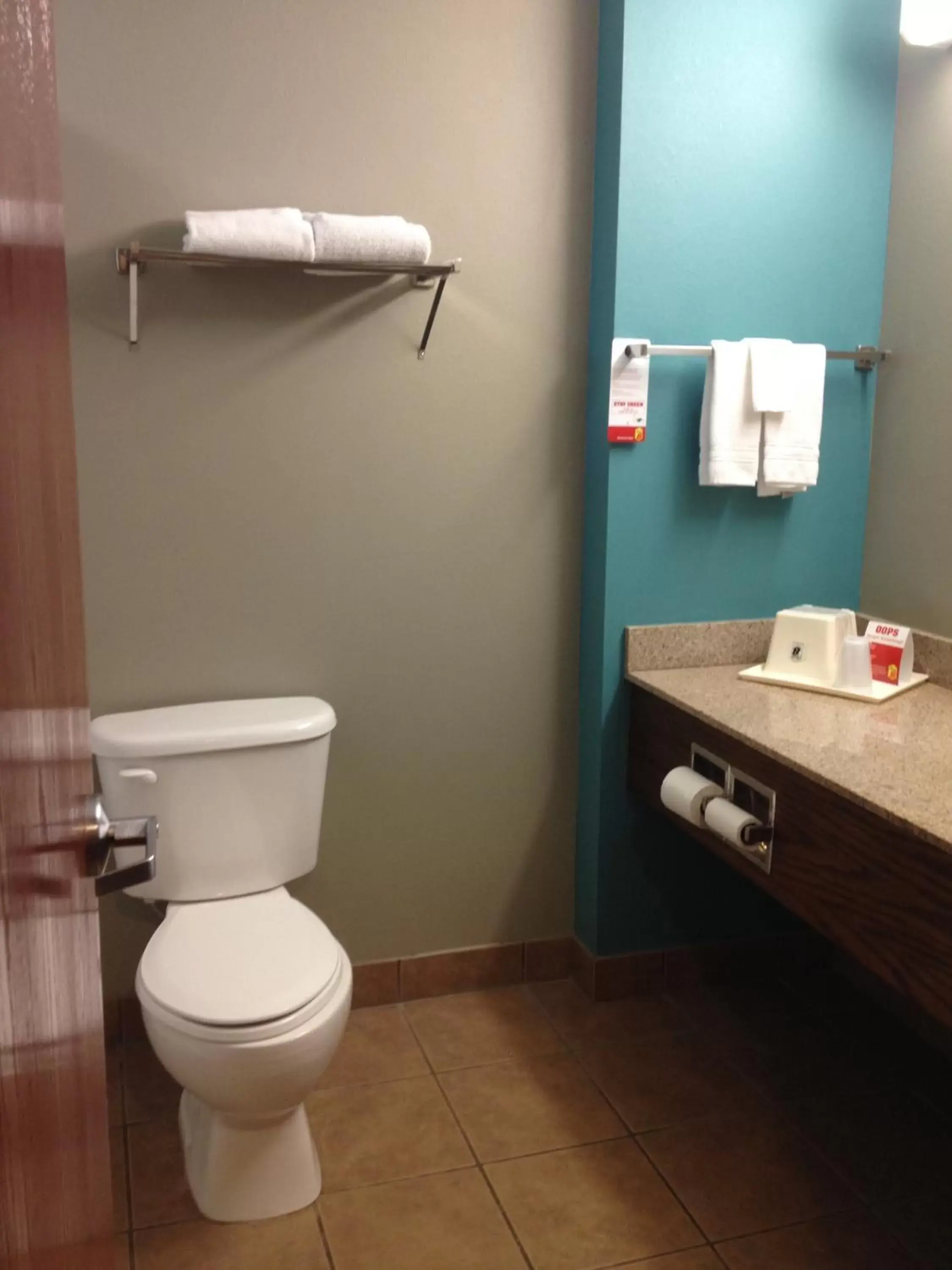 Toilet, Bathroom in Super 8 by Wyndham Rainsville