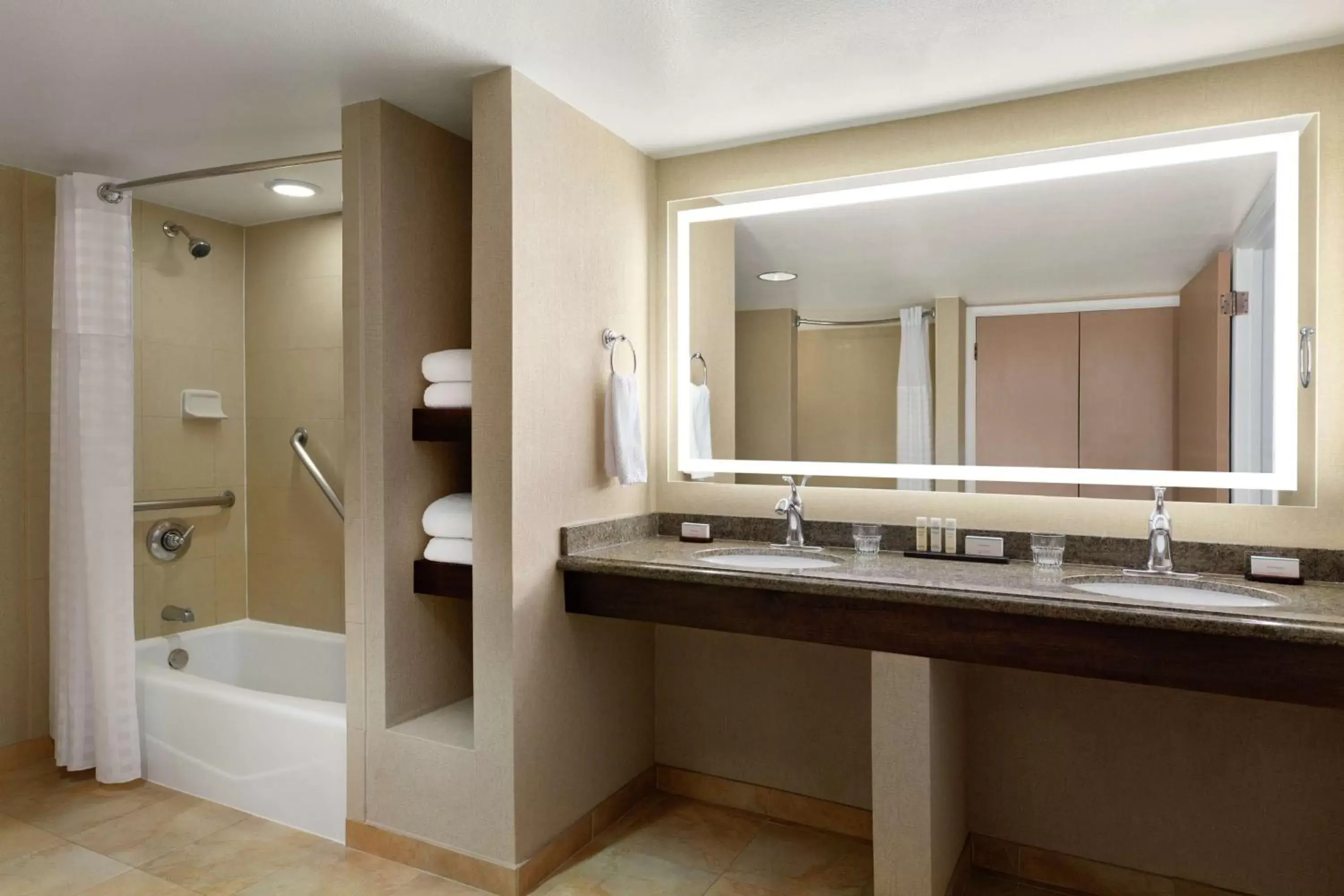 Bathroom in Embassy Suites by Hilton Phoenix Tempe