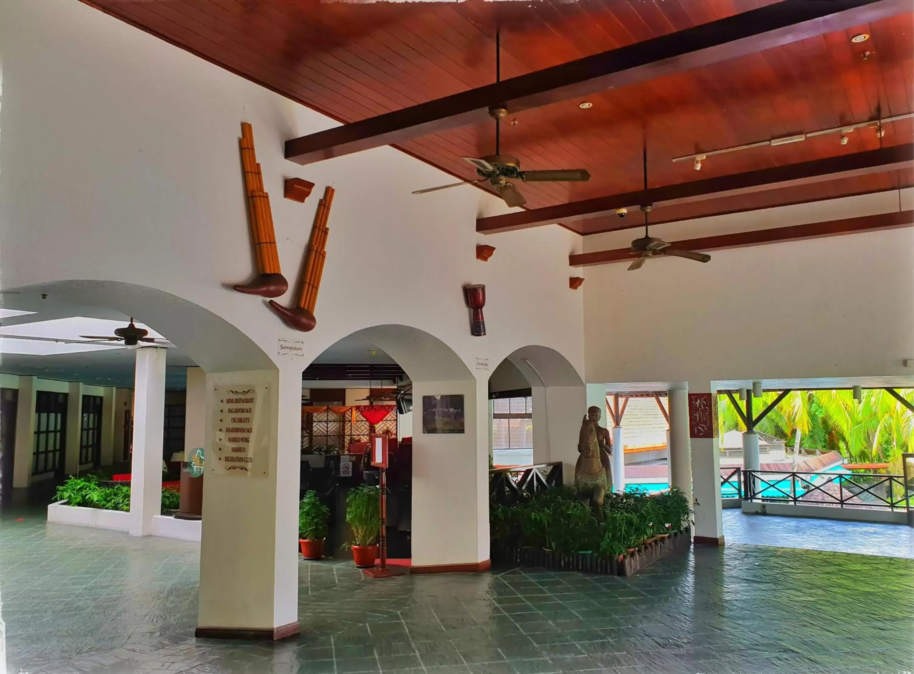 Lobby or reception in Sabah Hotel