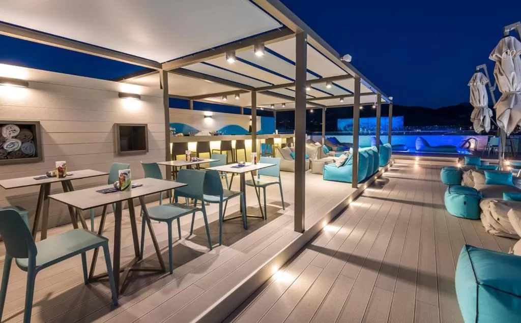 Swimming pool in Maritina Hotel