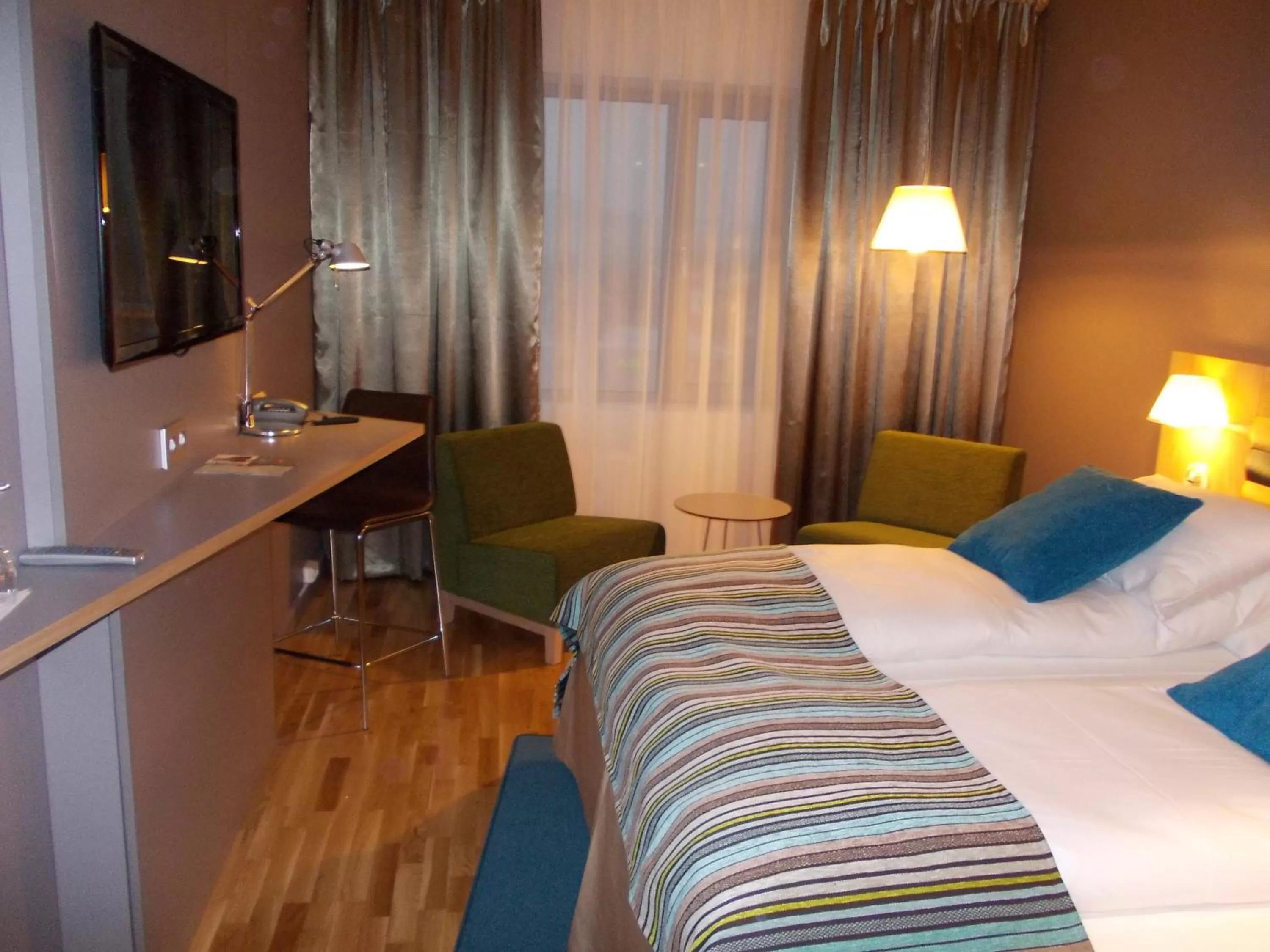 Bed in Thon Hotel Brønnøysund