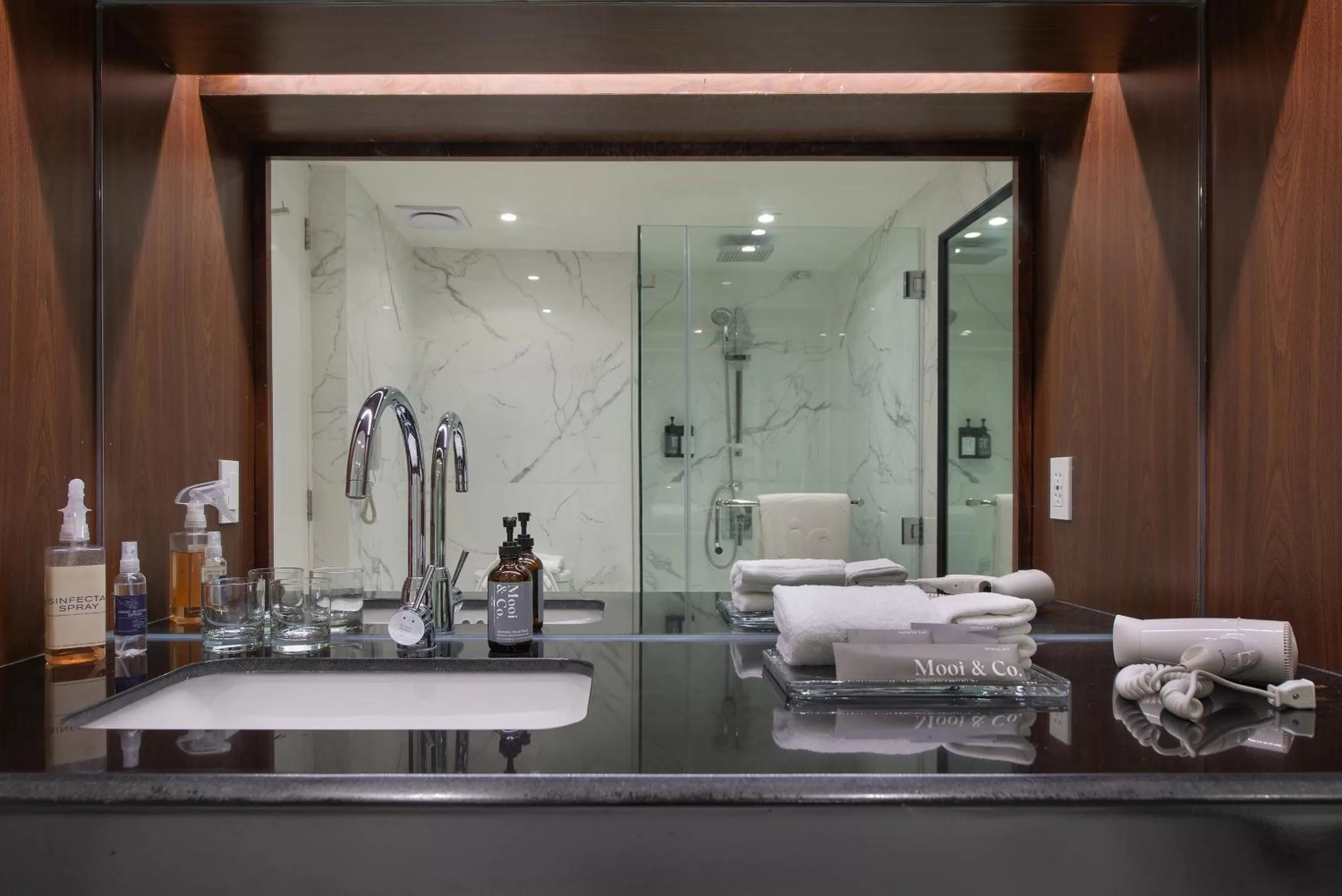 Bathroom in The Picasso Boutique Serviced Residences Managed by HII