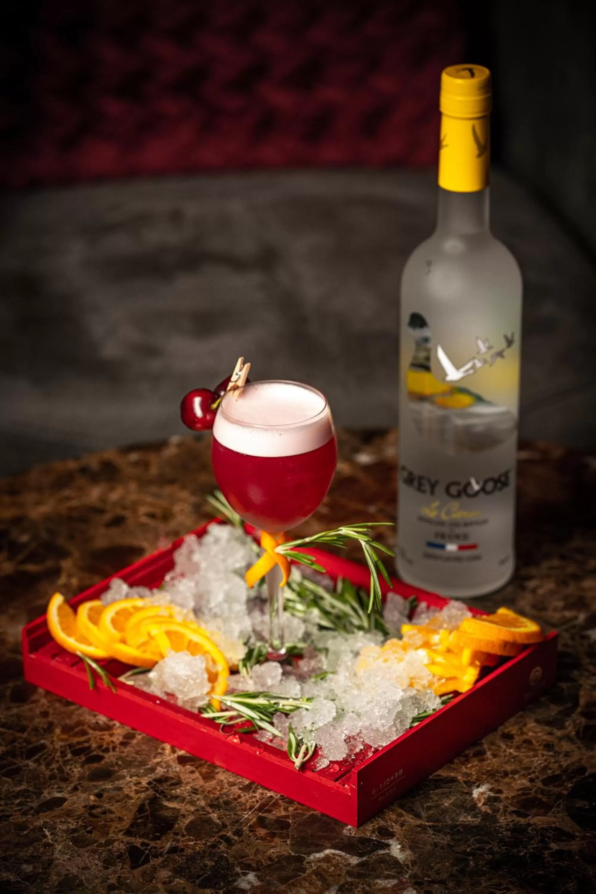 Food and drinks in Karma Sanctum Soho Hotel