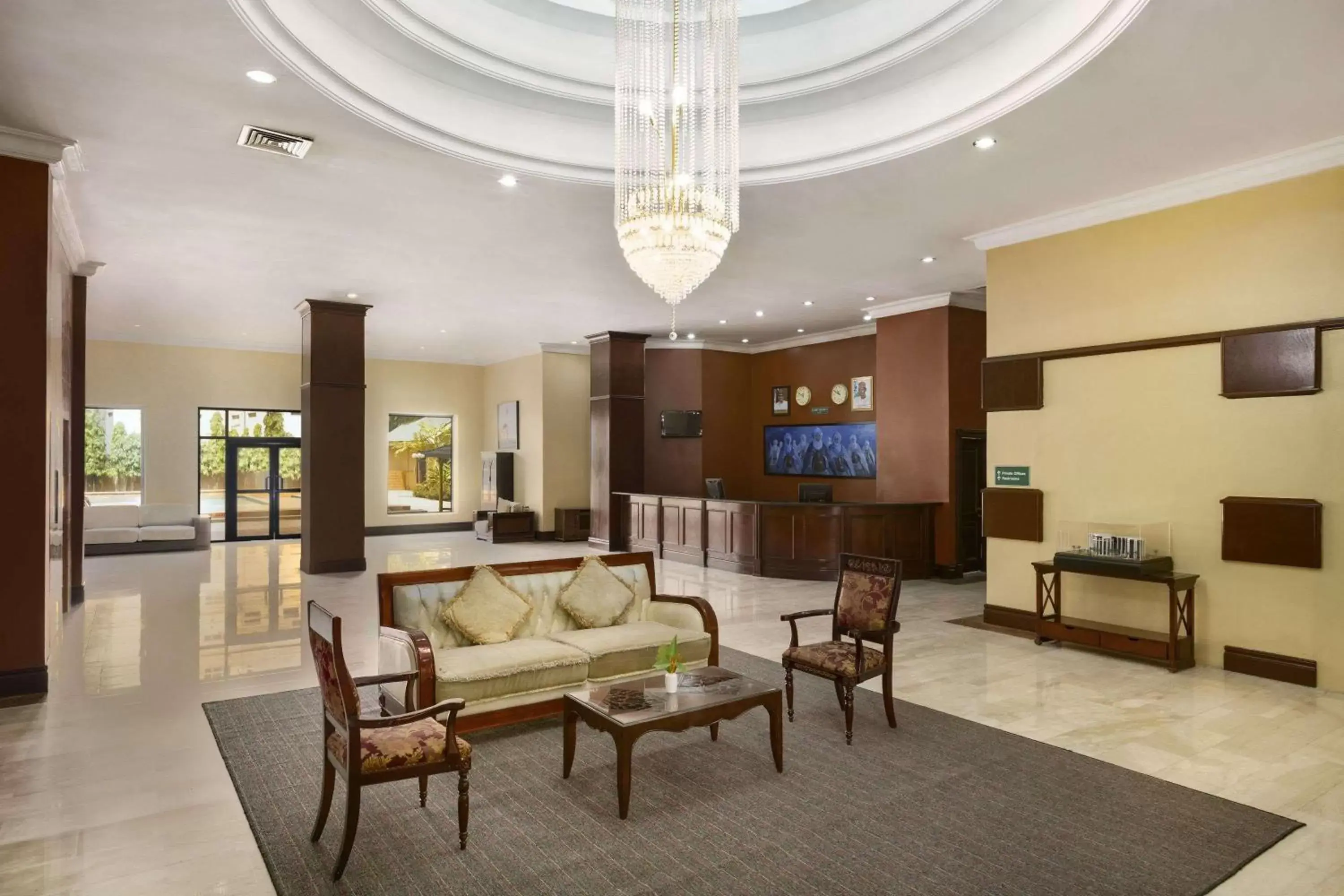 Lobby or reception in Hawthorn Suites by Wyndham Abuja Lobby or reception in Hawthorn Suites by Wyndham Abuja
